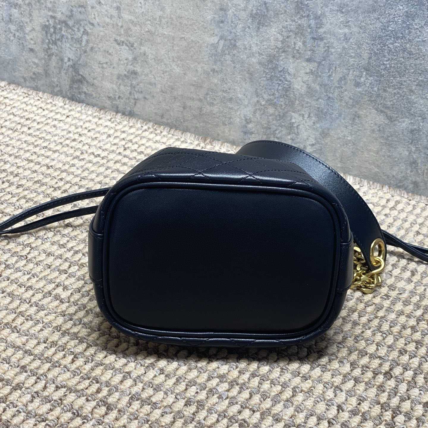 Saint Laurent Cassandre Quilted Leather Bucket Bag - DesignerGu