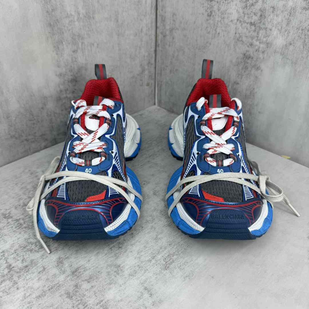  Balenciaga 3XL Sneaker 'Worn-Out - Blue Red' - DesignerGu