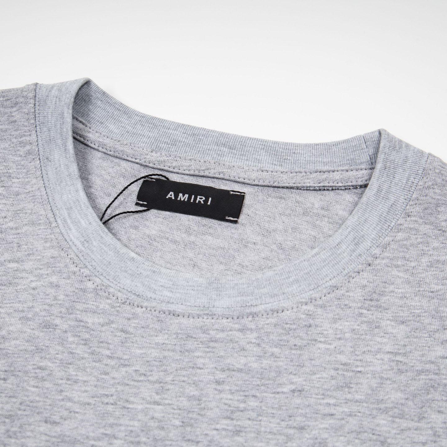 Amiri  Embroidery Oversized T-shirt - DesignerGu