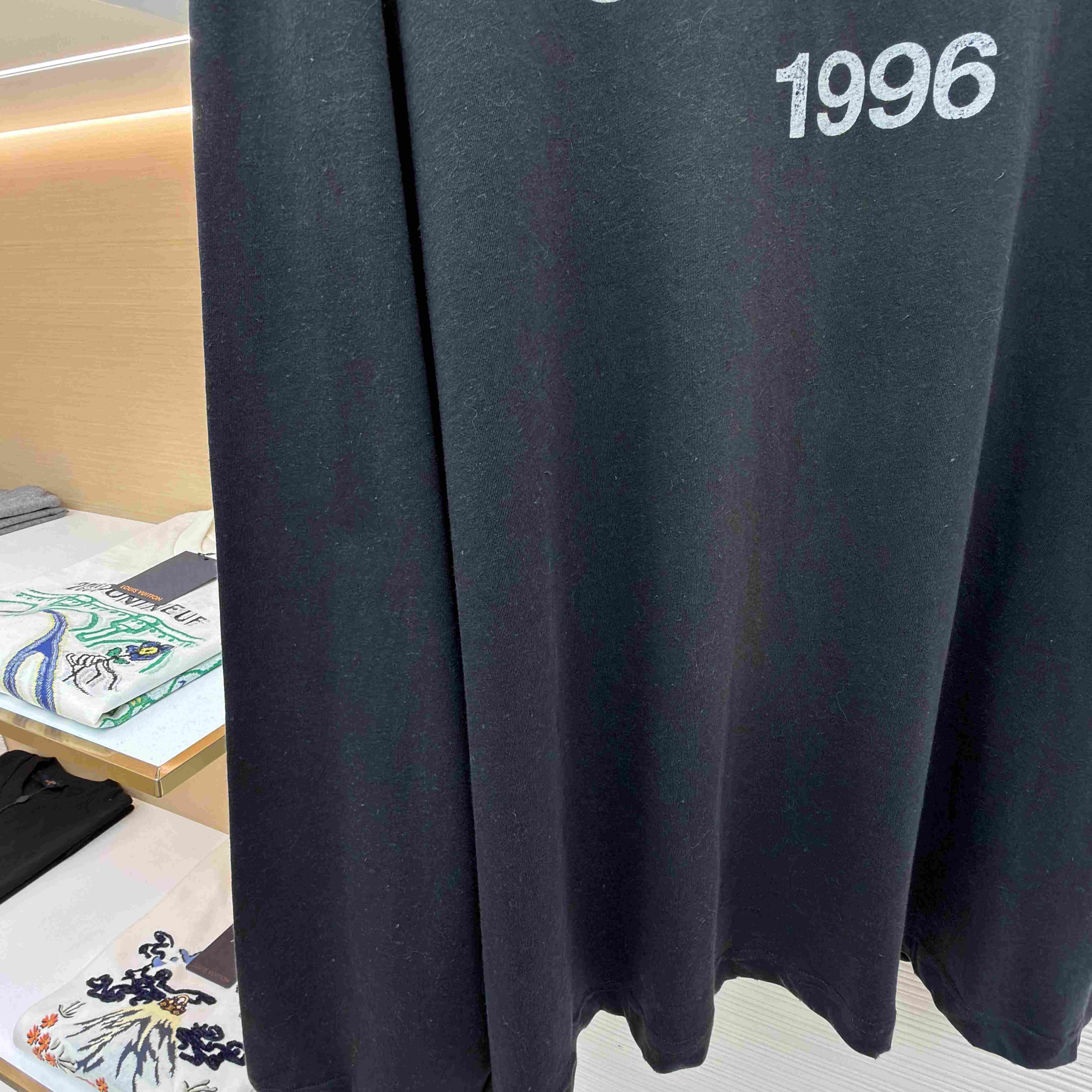Acne Studios Sprayed 1996 Logo T-shirt - DesignerGu