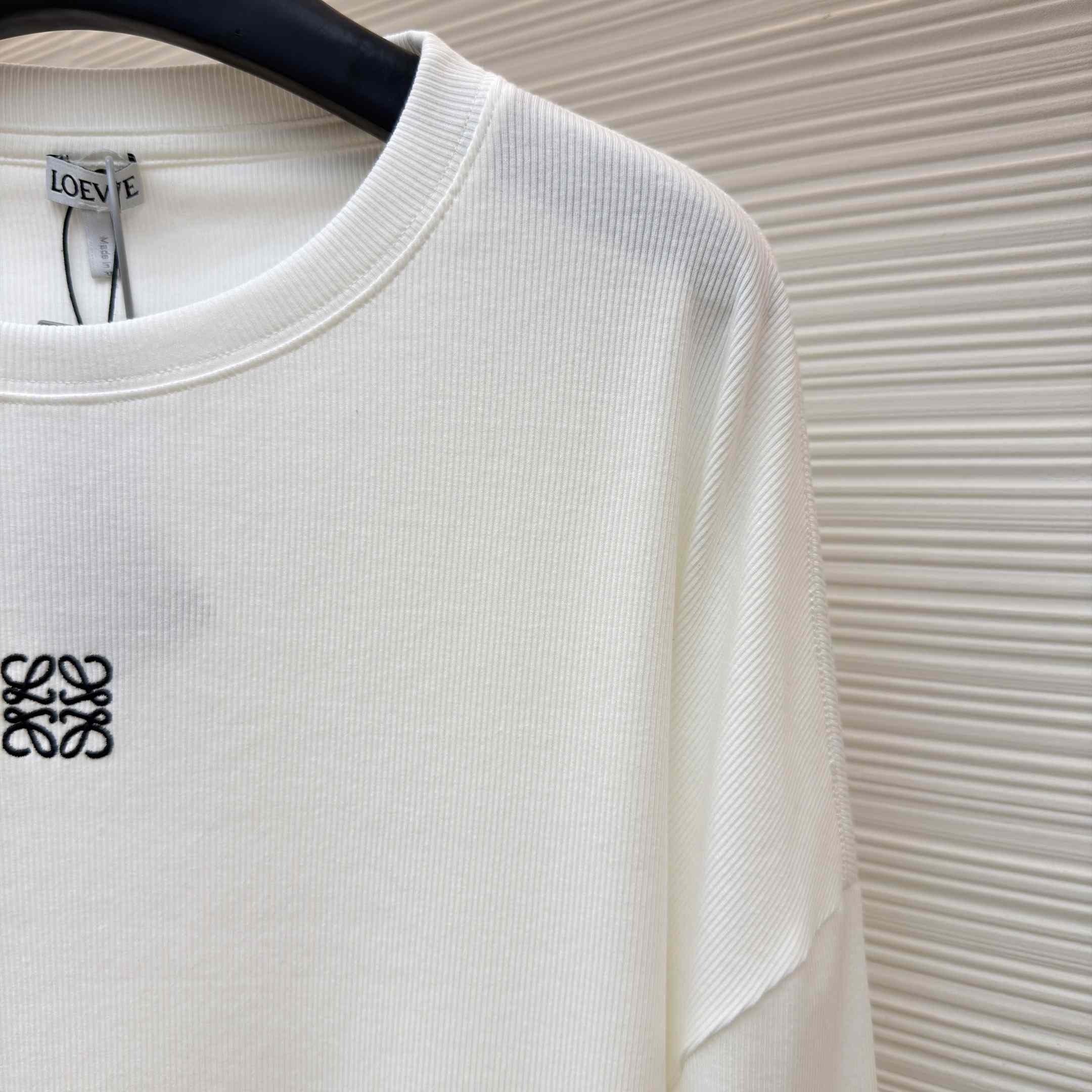 Loewe Oversized Fit Long Sleeve T-shirt In Cotton - DesignerGu