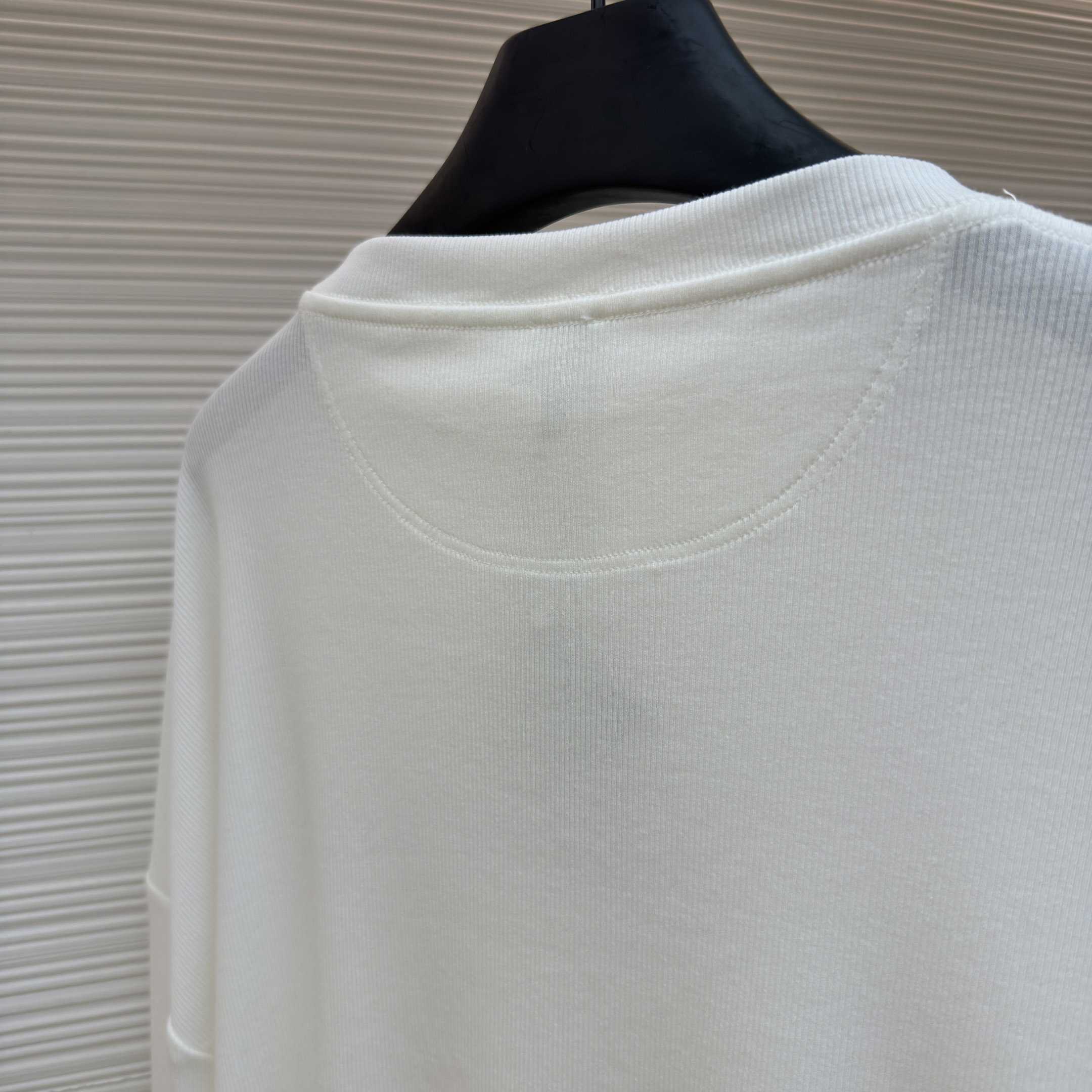 Loewe Oversized Fit Long Sleeve T-shirt In Cotton - DesignerGu