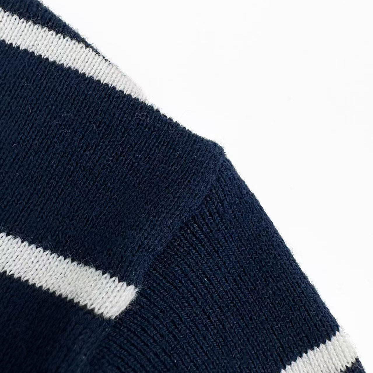 Prada Short-Sleeved Striped Cotton Polo Shirt - DesignerGu