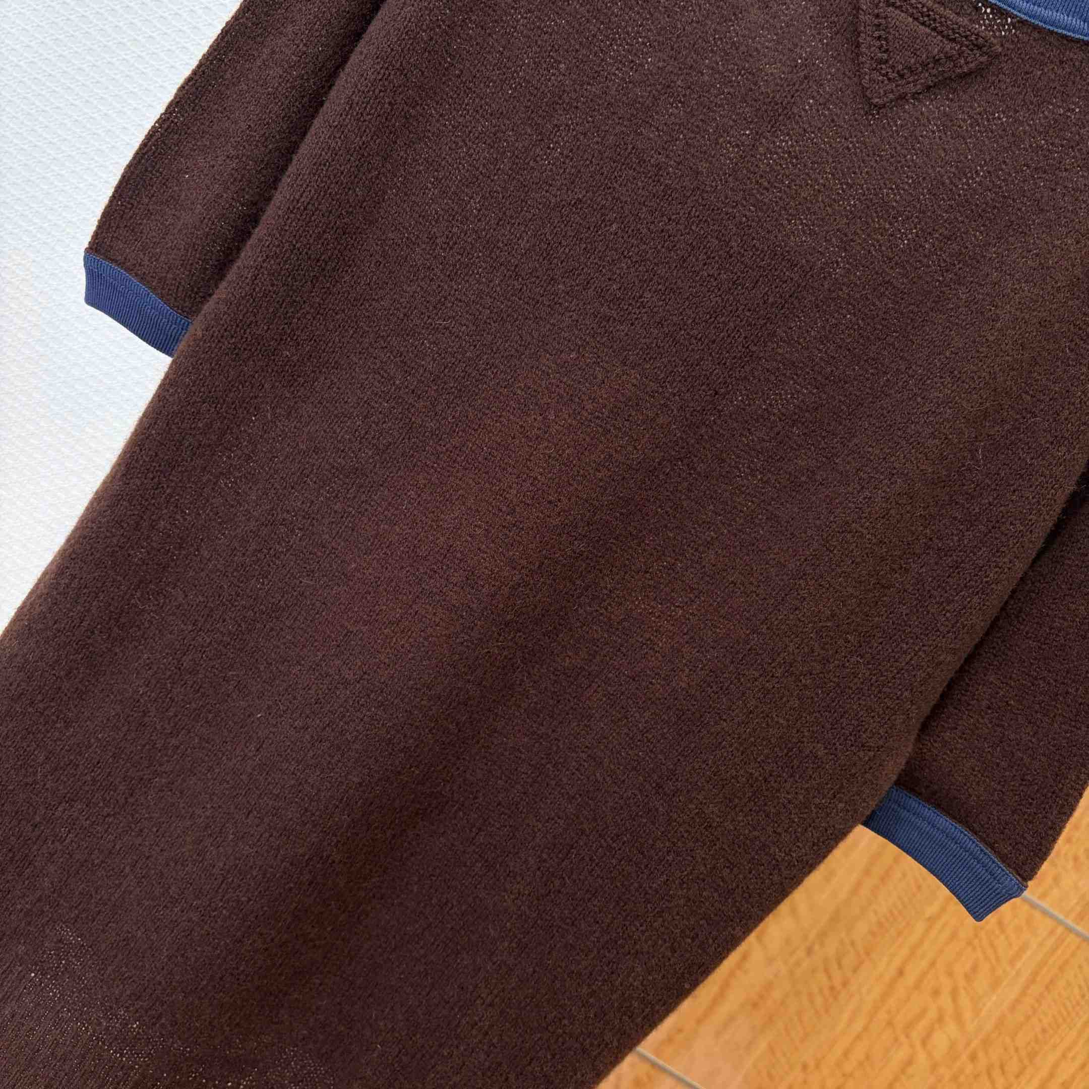 Prada Cashmere Crew-Neck Sweater - DesignerGu