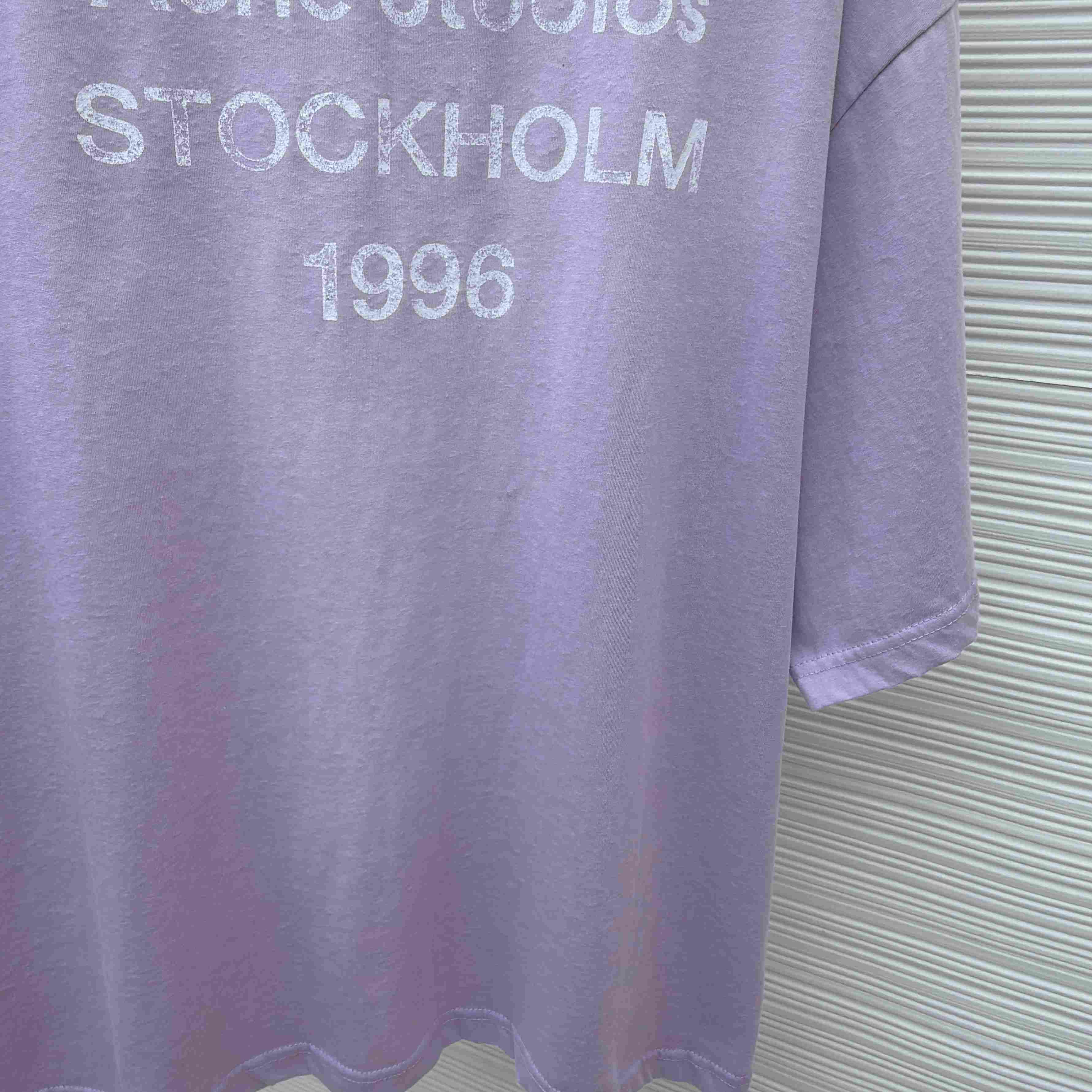 Acne Studios  Sprayed Logo T-shirt - DesignerGu