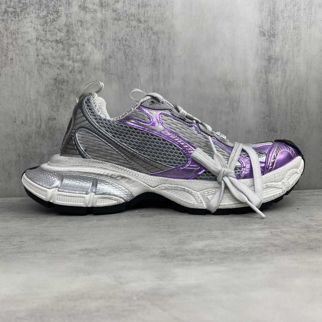  Balenciaga 3XL Sneaker 'Worn-Out - Grey Purple' - DesignerGu