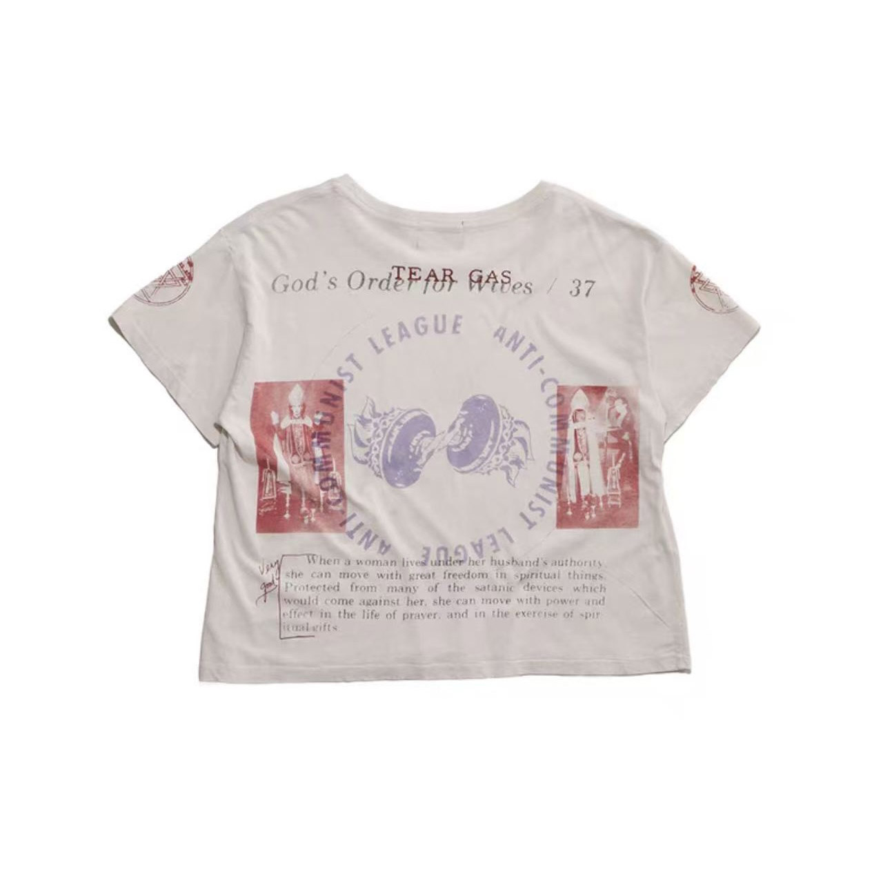 Enfants Riches Déprimés Anti-Communist League T-Shirt - DesignerGu