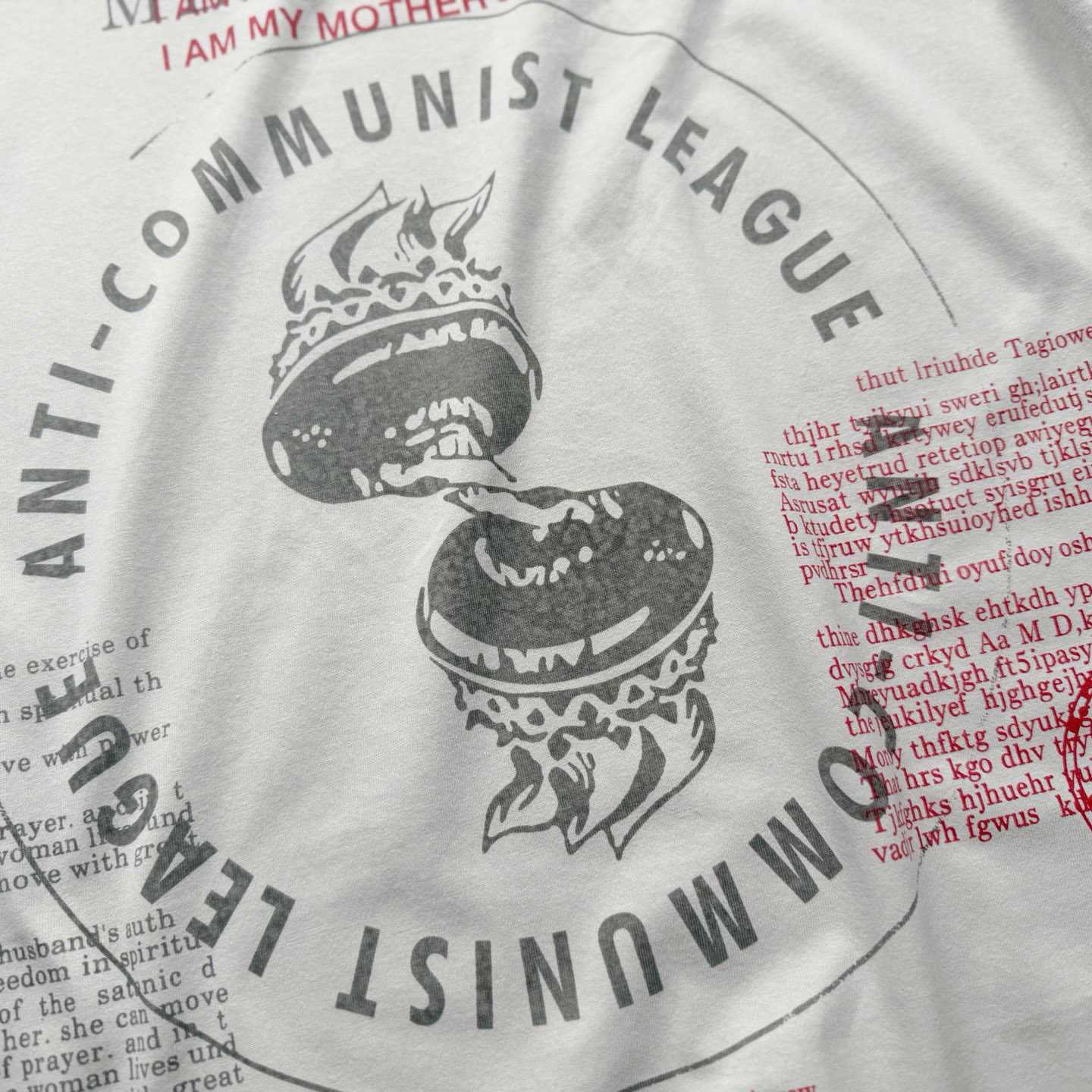 Enfants Riches Déprimés Anti-Communist League T-Shirt - DesignerGu
