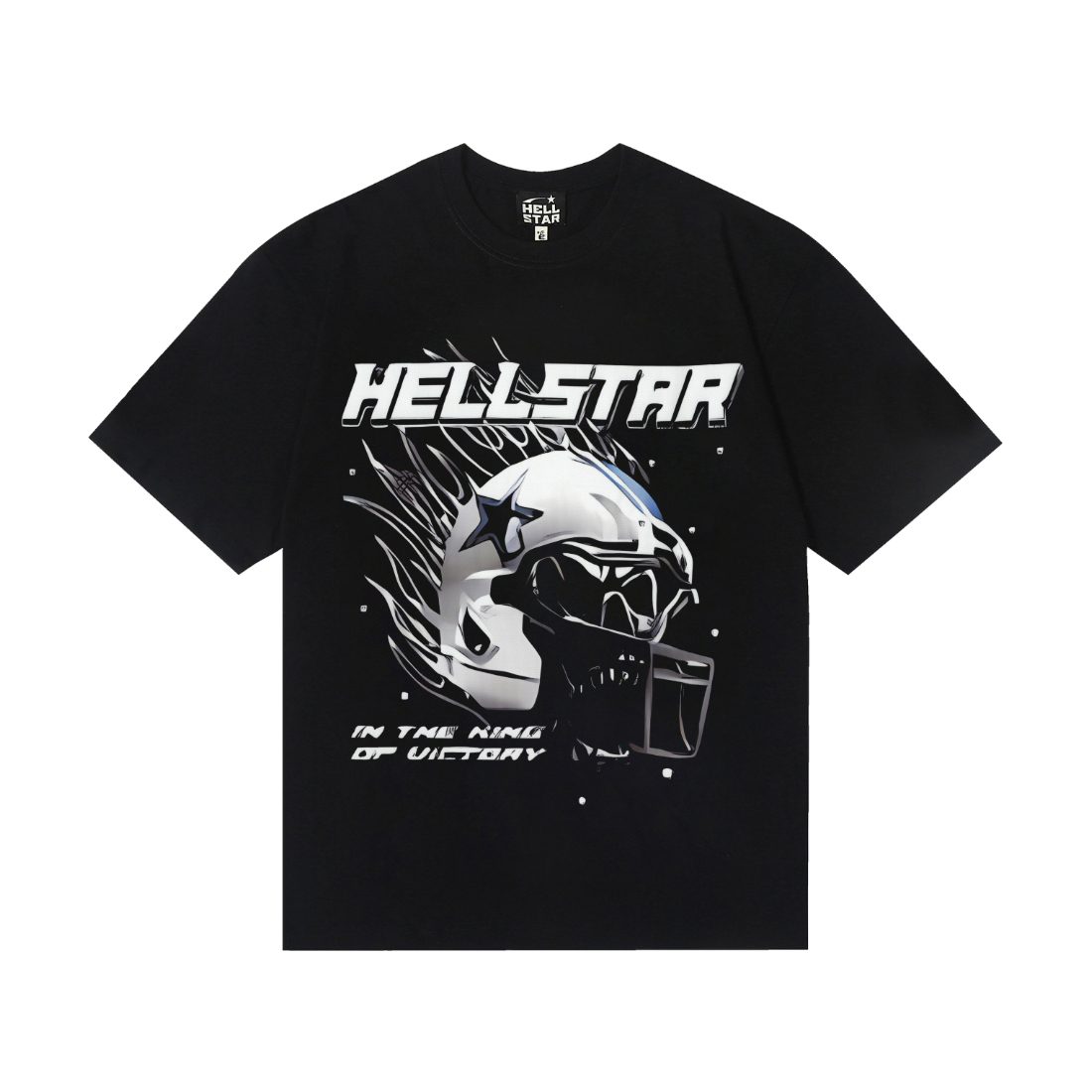 Hellstar In The King Of  Victory Black T-shirt - DesignerGu