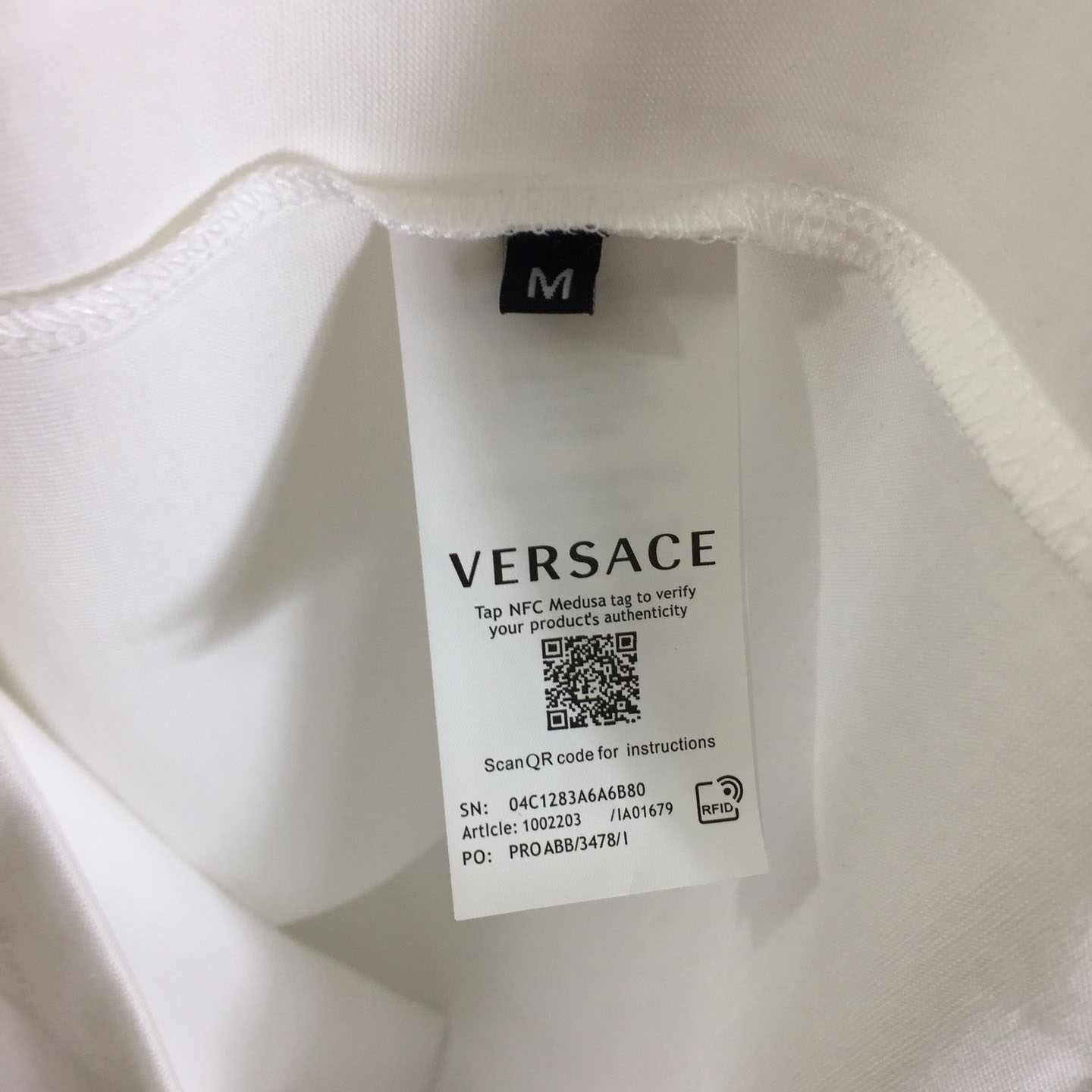 Versace Medusa Embellished T-shirt - DesignerGu