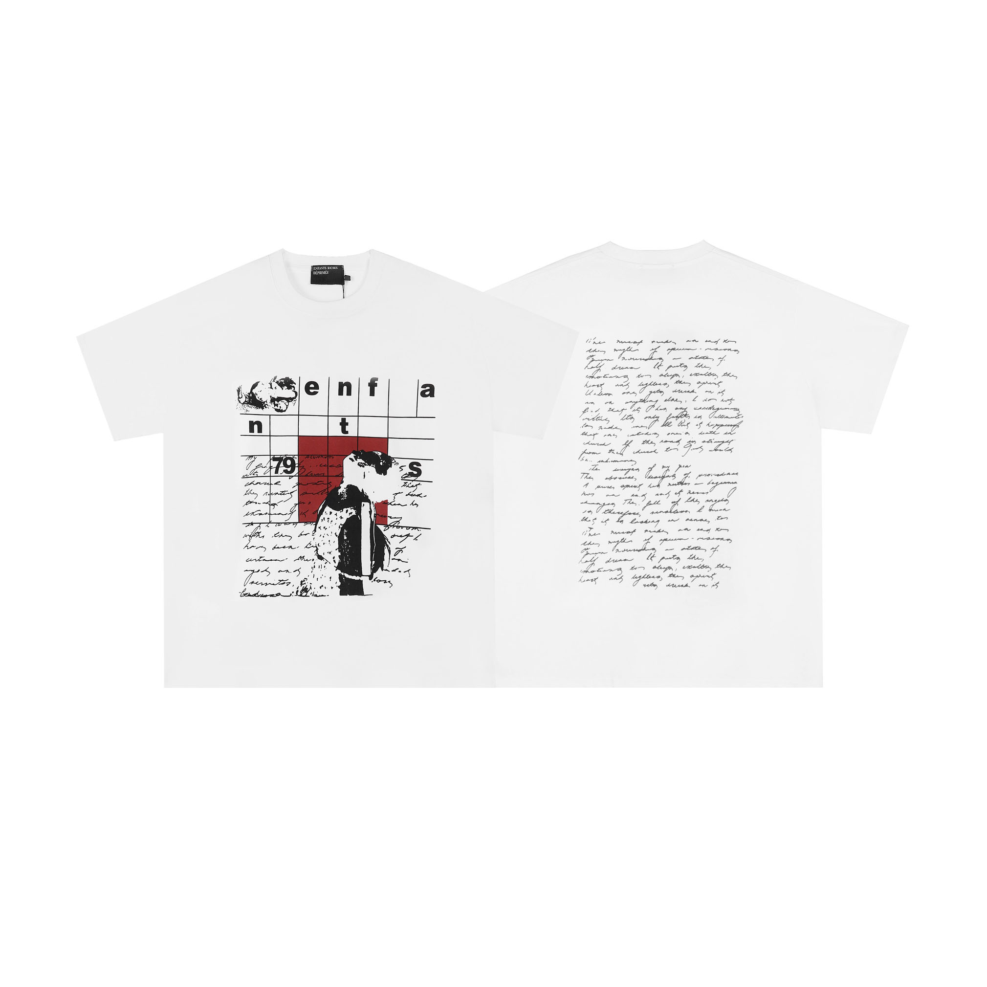 Enfants Riches Déprimés Pharmicist’s Daughter T-Shirt 'White' - DesignerGu