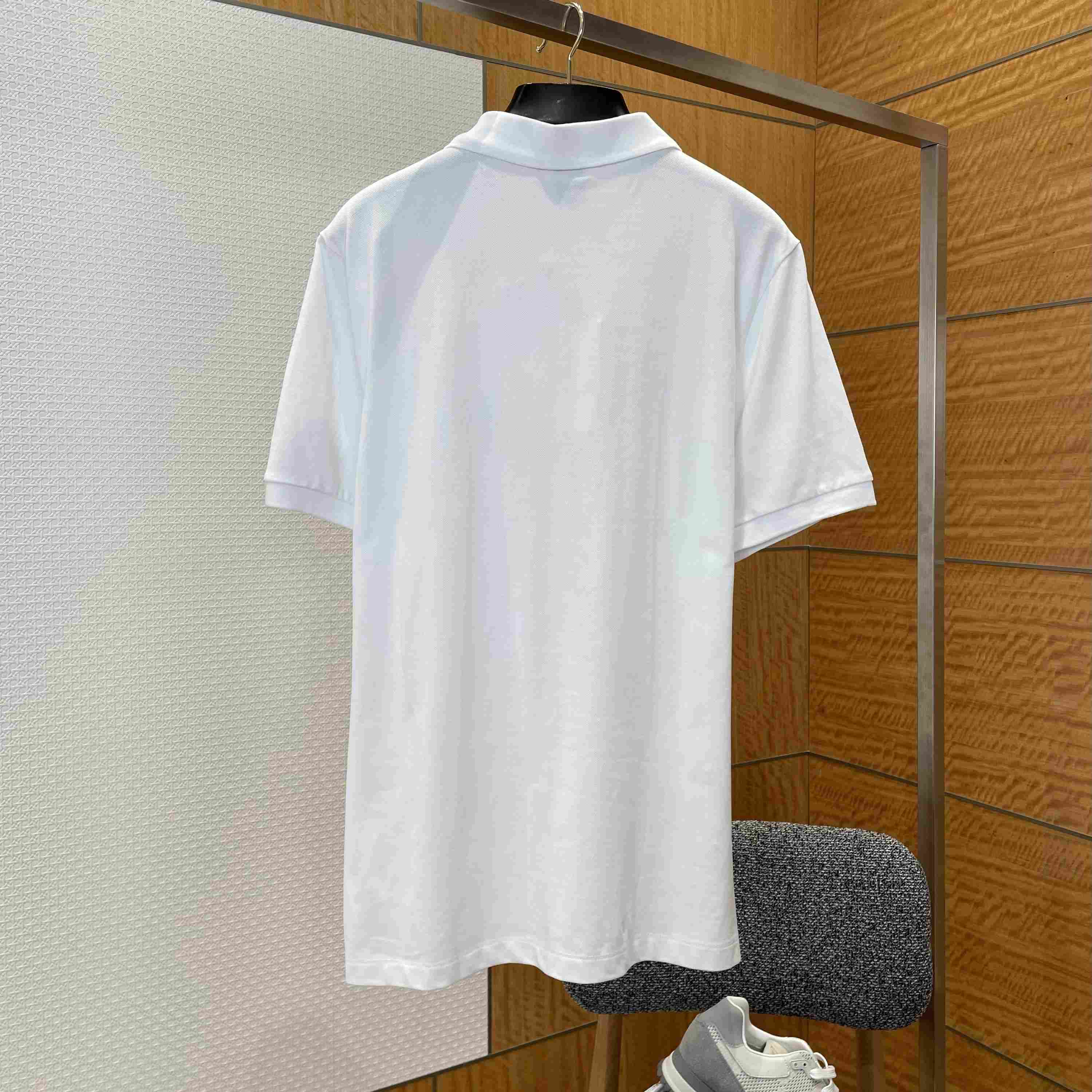 Dior Polo Shirt With Dior Clover Embroidery - DesignerGu