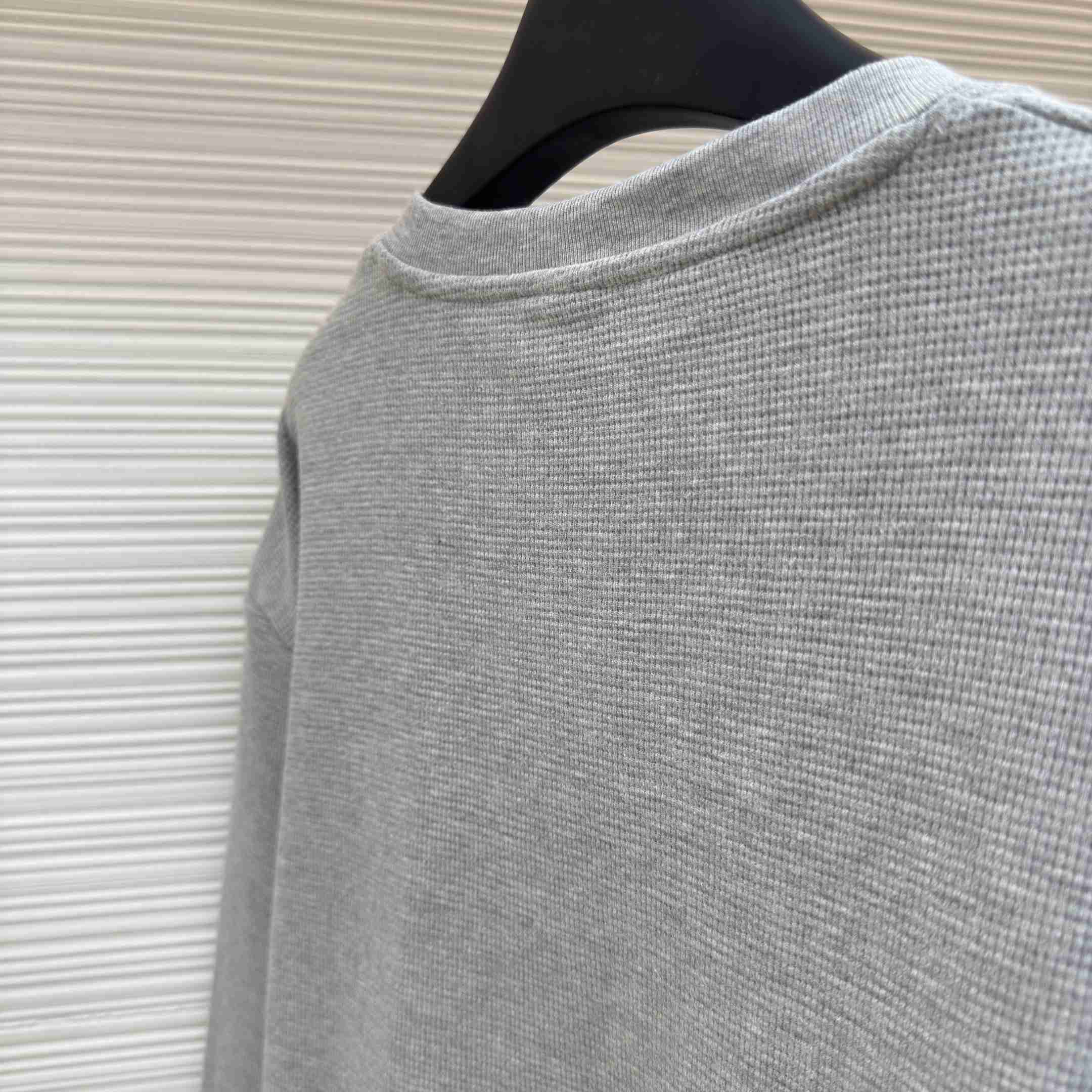 Chrome Hearts Waffle Henley Collar Long Sleeves - DesignerGu