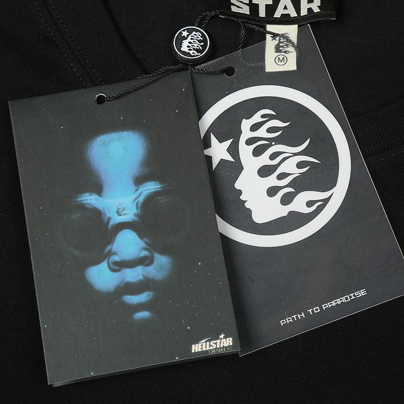 Hellstar Box Logo T-Shirt  - DesignerGu