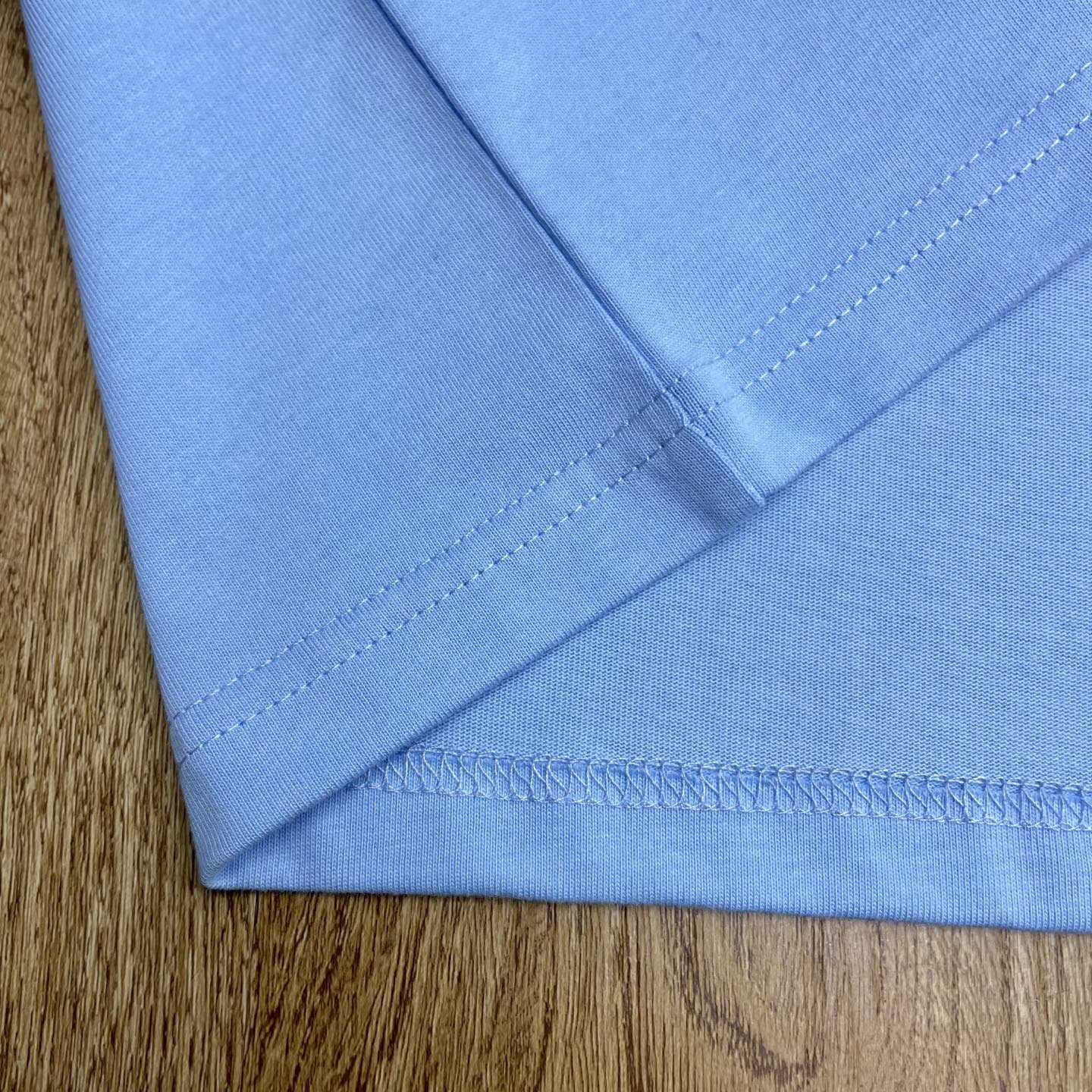 Casablanca Light Blue Egyptian Tennis Match Short Sleeve T‑Shirt C1163 - DesignerGu