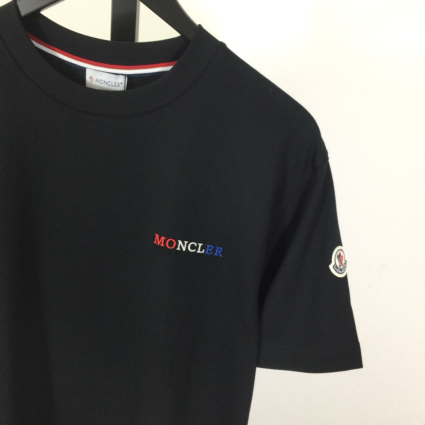 Moncler Logo-Print Cotton-Jersey T-Shirt - DesignerGu