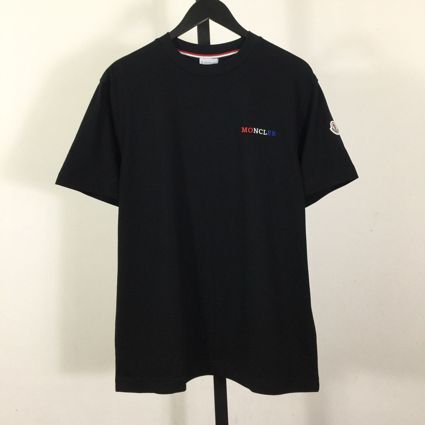 Moncler Logo-Print Cotton-Jersey T-Shirt - DesignerGu