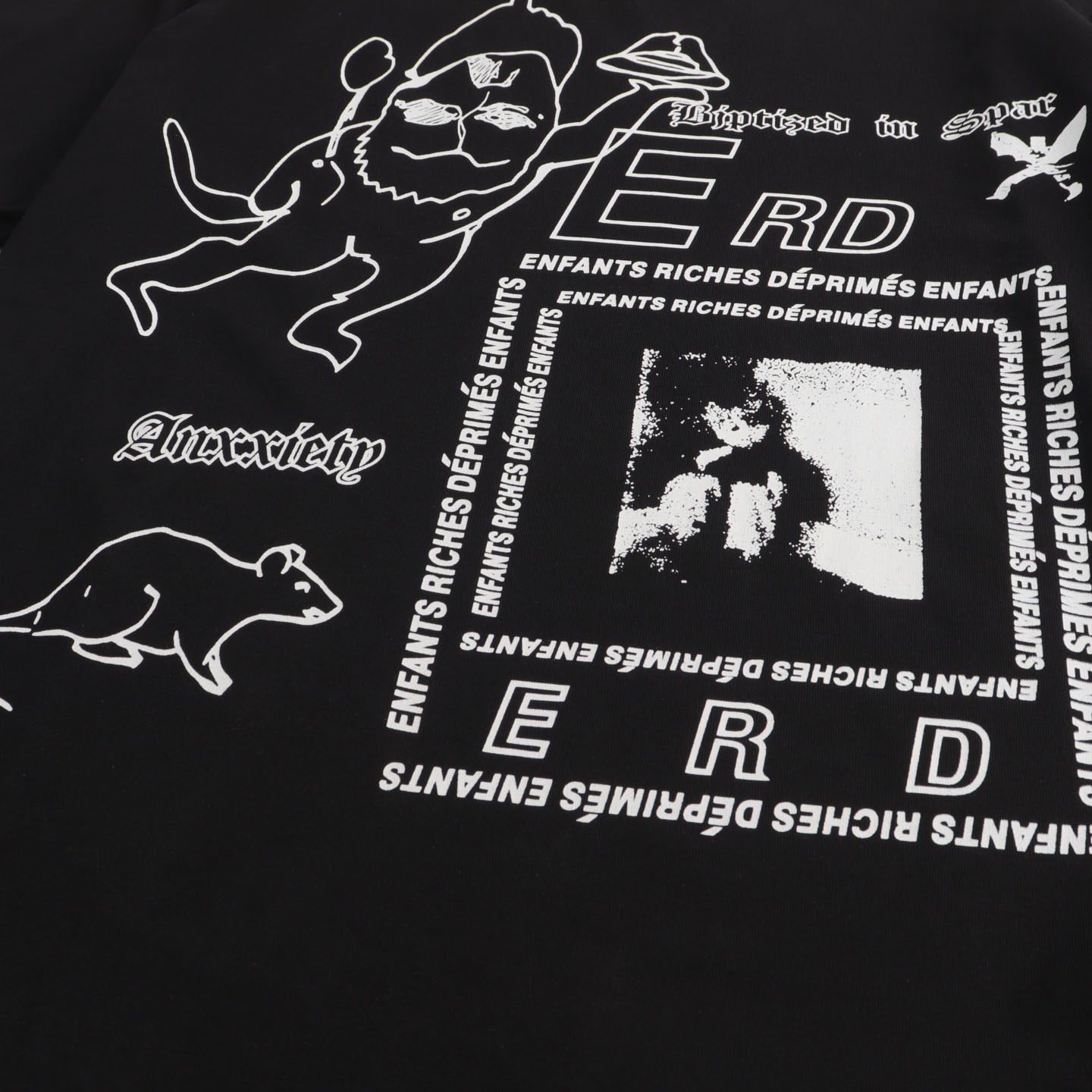 Enfants Riches Déprimés Hanuman T-Shirt 'Black' - DesignerGu