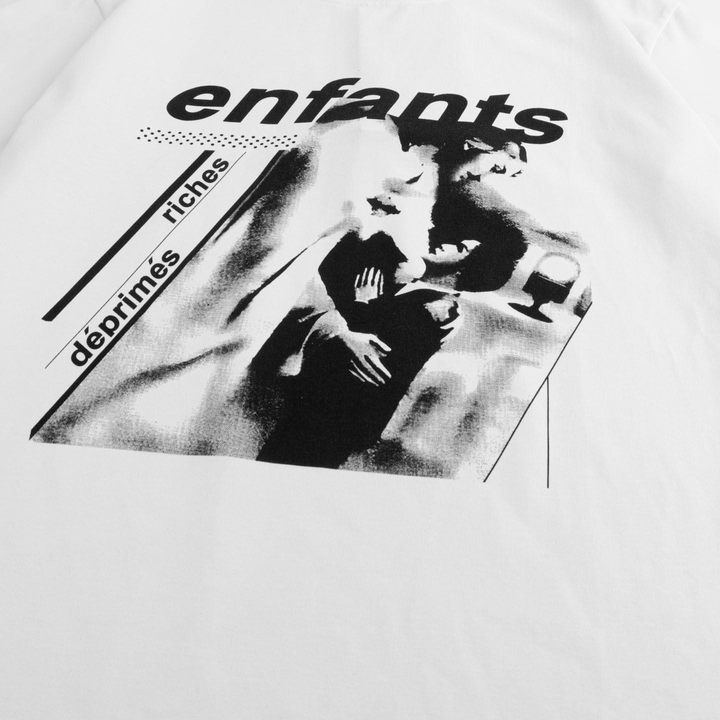 Enfants Riches Déprimés Touched by Jesus T-Shirt 'Faded Ivory' - DesignerGu