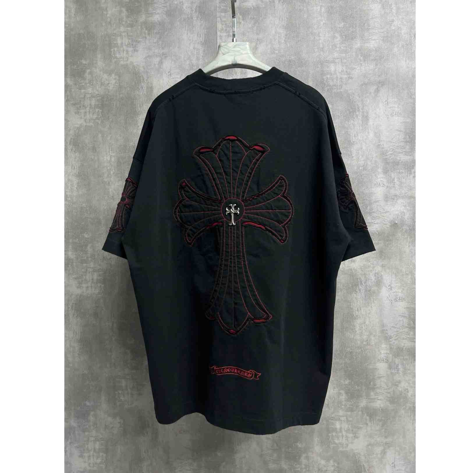 Chrome Hearts Cross Patch Tee - DesignerGu