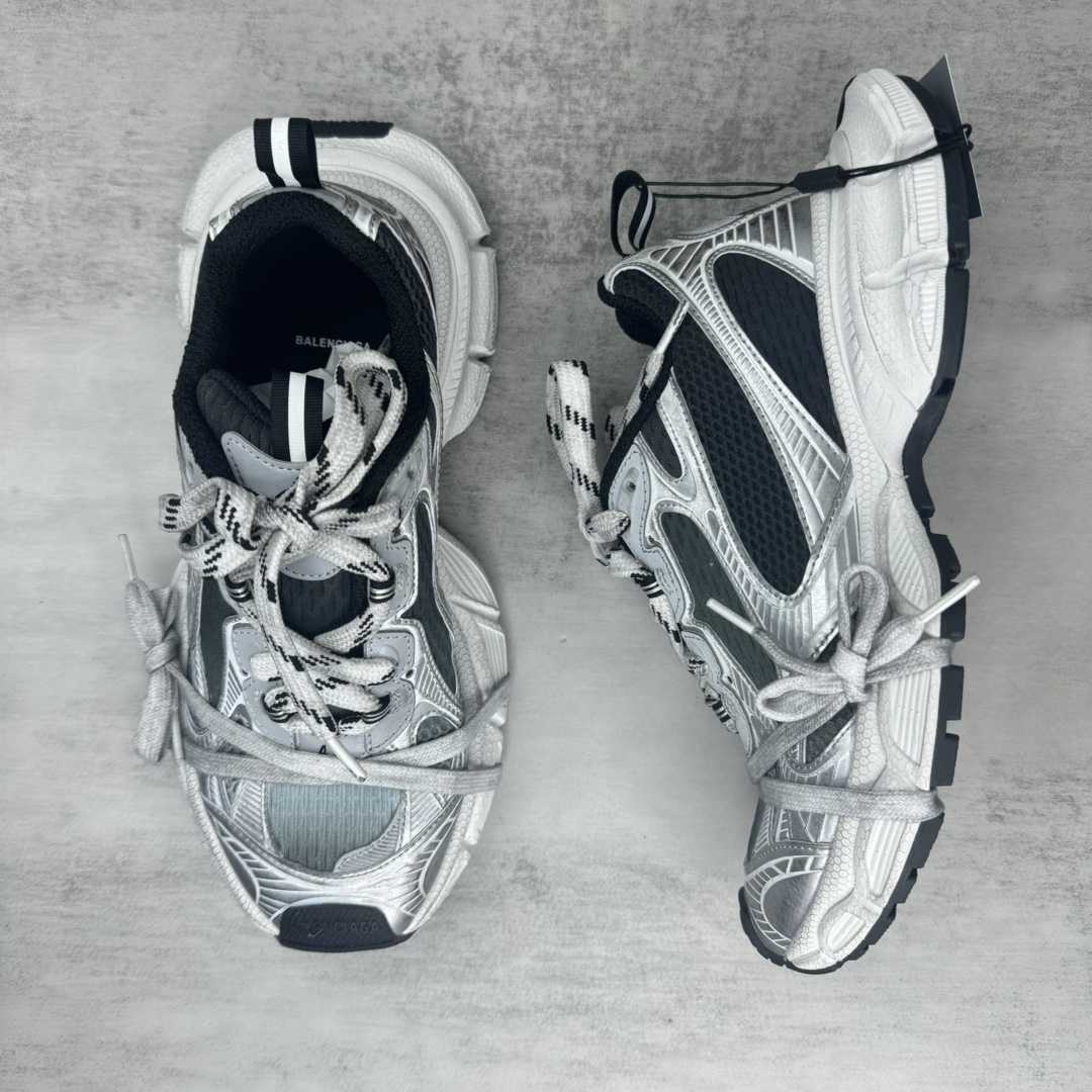 Balenciaga 3XL Sneaker 'Worn-Out Gradient - Black Grey White' - DesignerGu