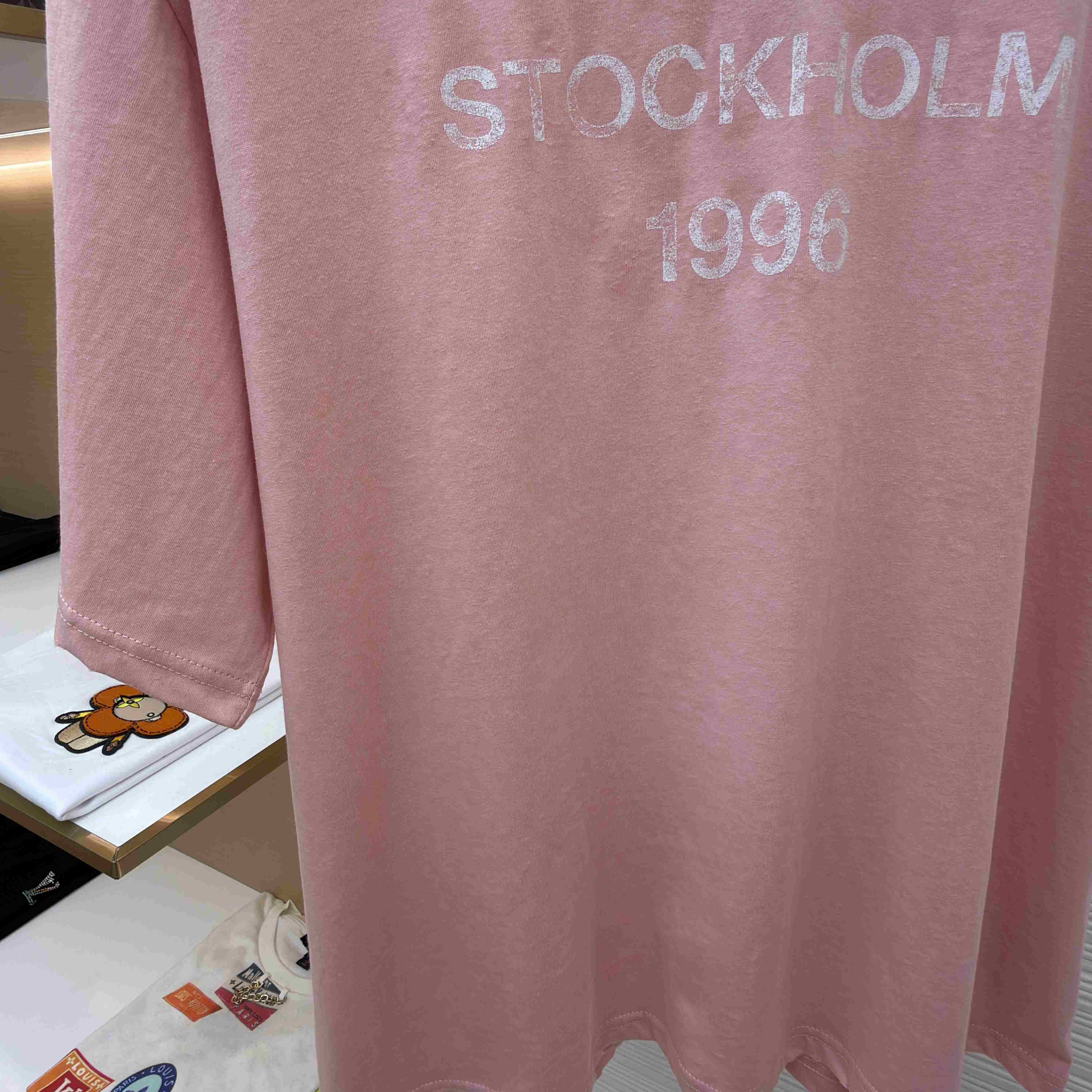 Acne Studios  Sprayed Logo T-shirt - DesignerGu