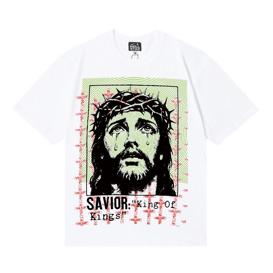 Hellstar Jesus T-Shirt  - DesignerGu