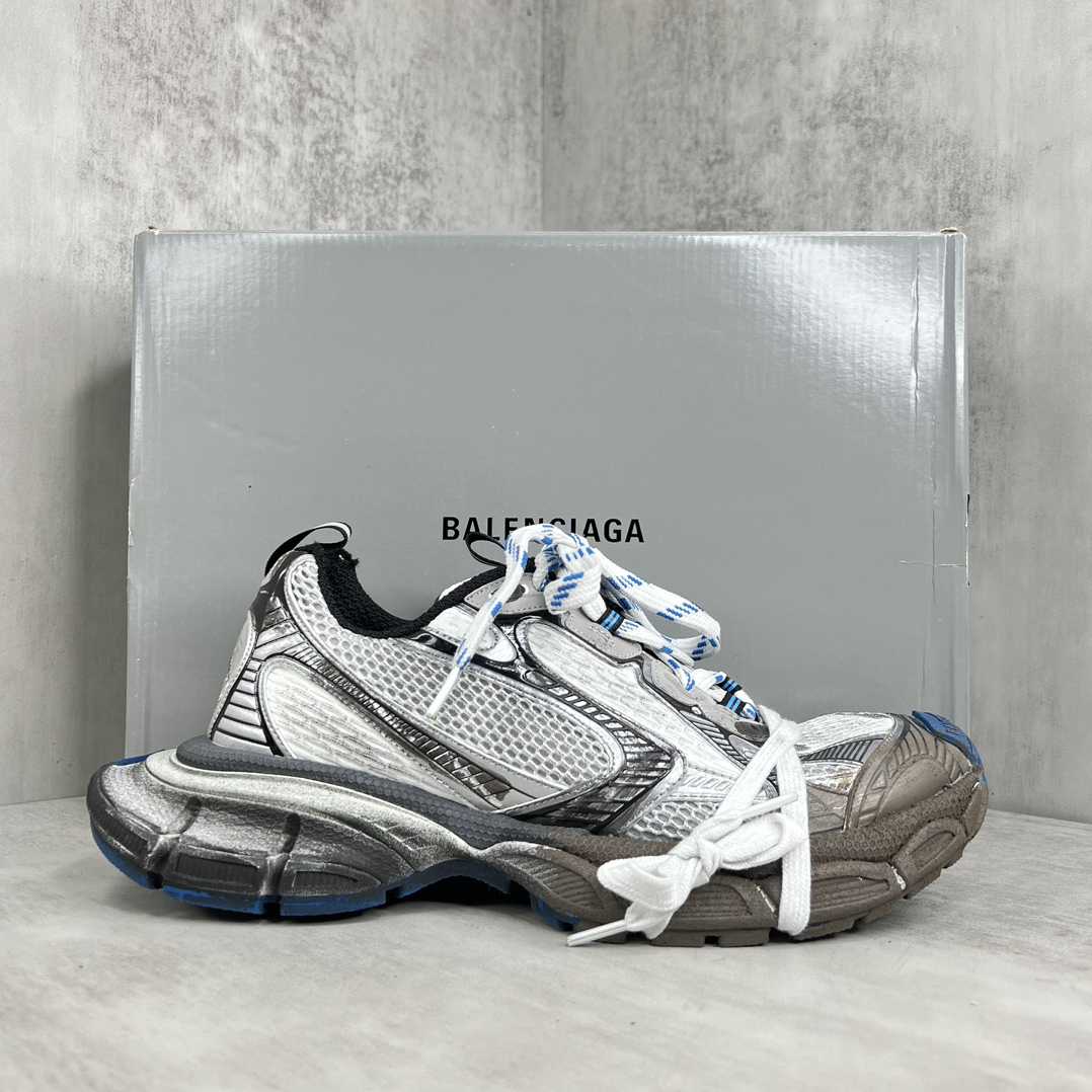 Balenciaga 3XL Sneaker 'Worn-Out - Dark Grey Blue' - DesignerGu