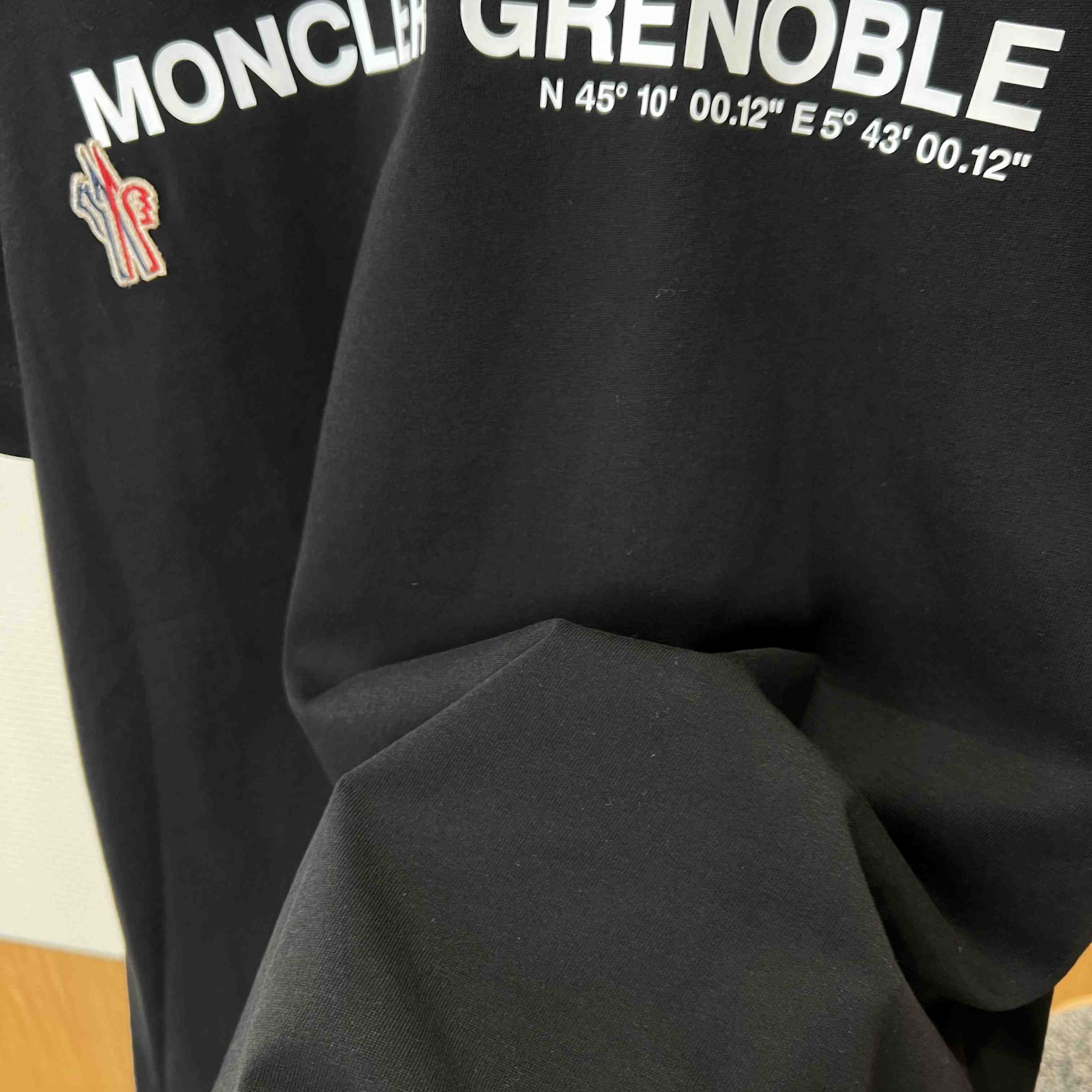 Moncler Logo Cotton Blend T-Shirt - DesignerGu