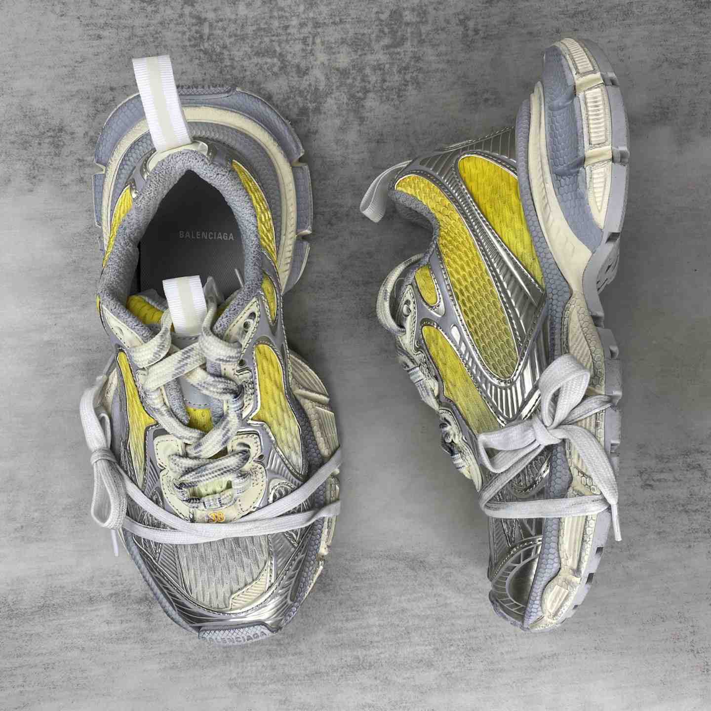 Balenciaga 3Xl Sneaker 'Grey Yellow' - DesignerGu