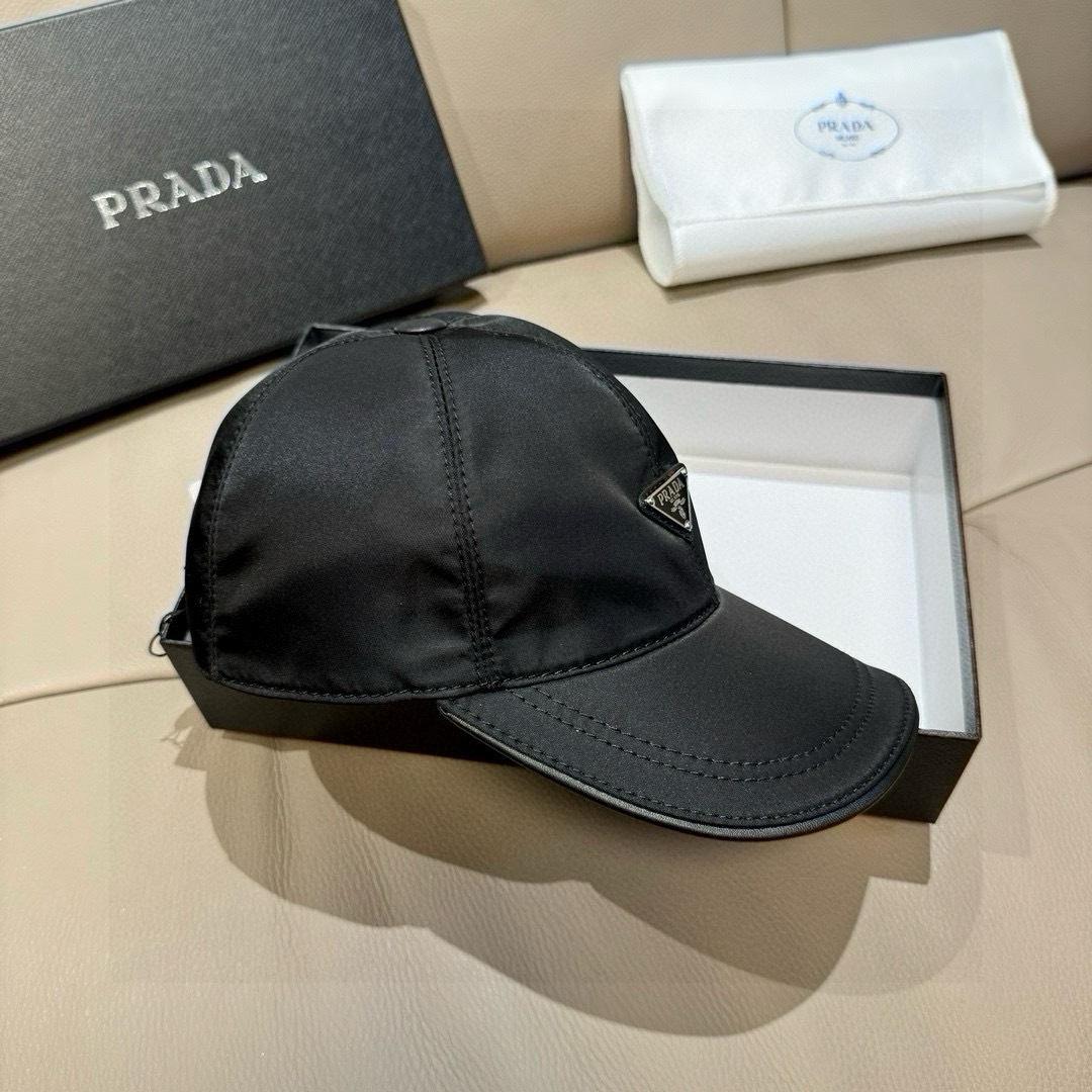 Prada Re-Nylon Baseball Cap - DesignerGu