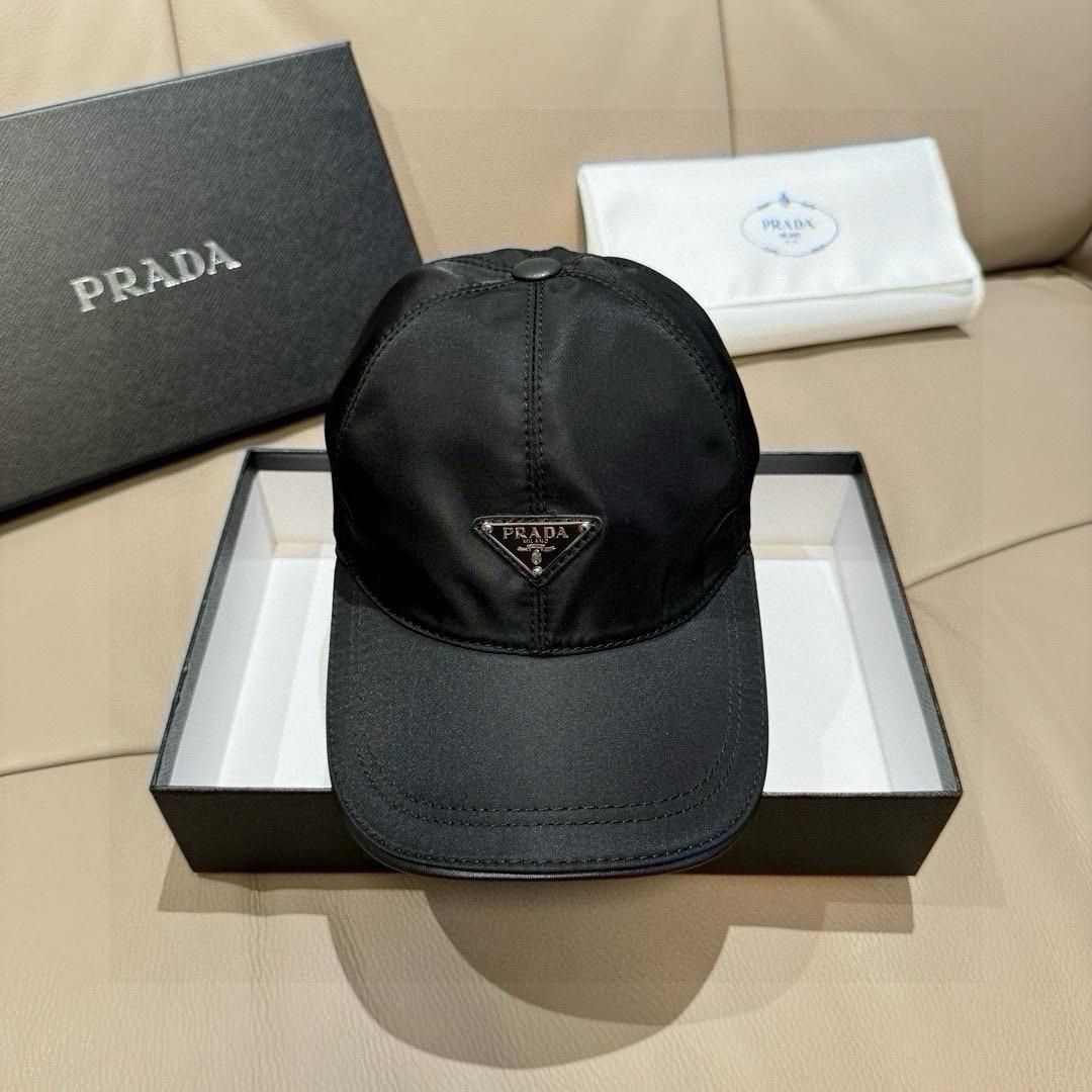 Prada Re-Nylon Baseball Cap - DesignerGu