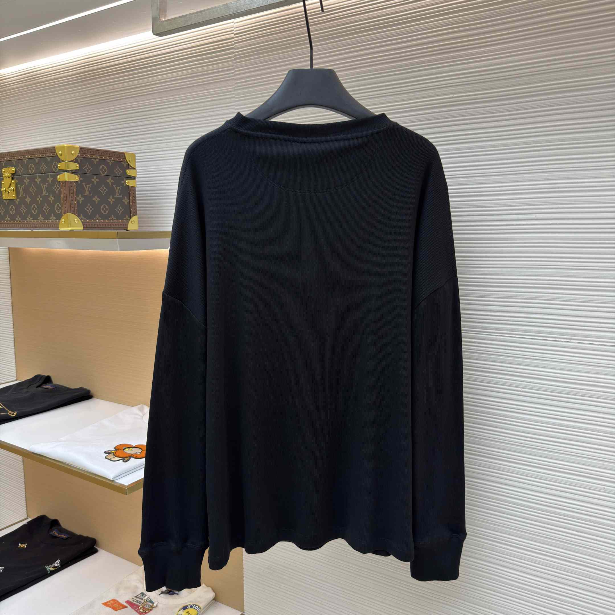 Loewe Oversized Fit Long Sleeve T-shirt In Cotton - DesignerGu