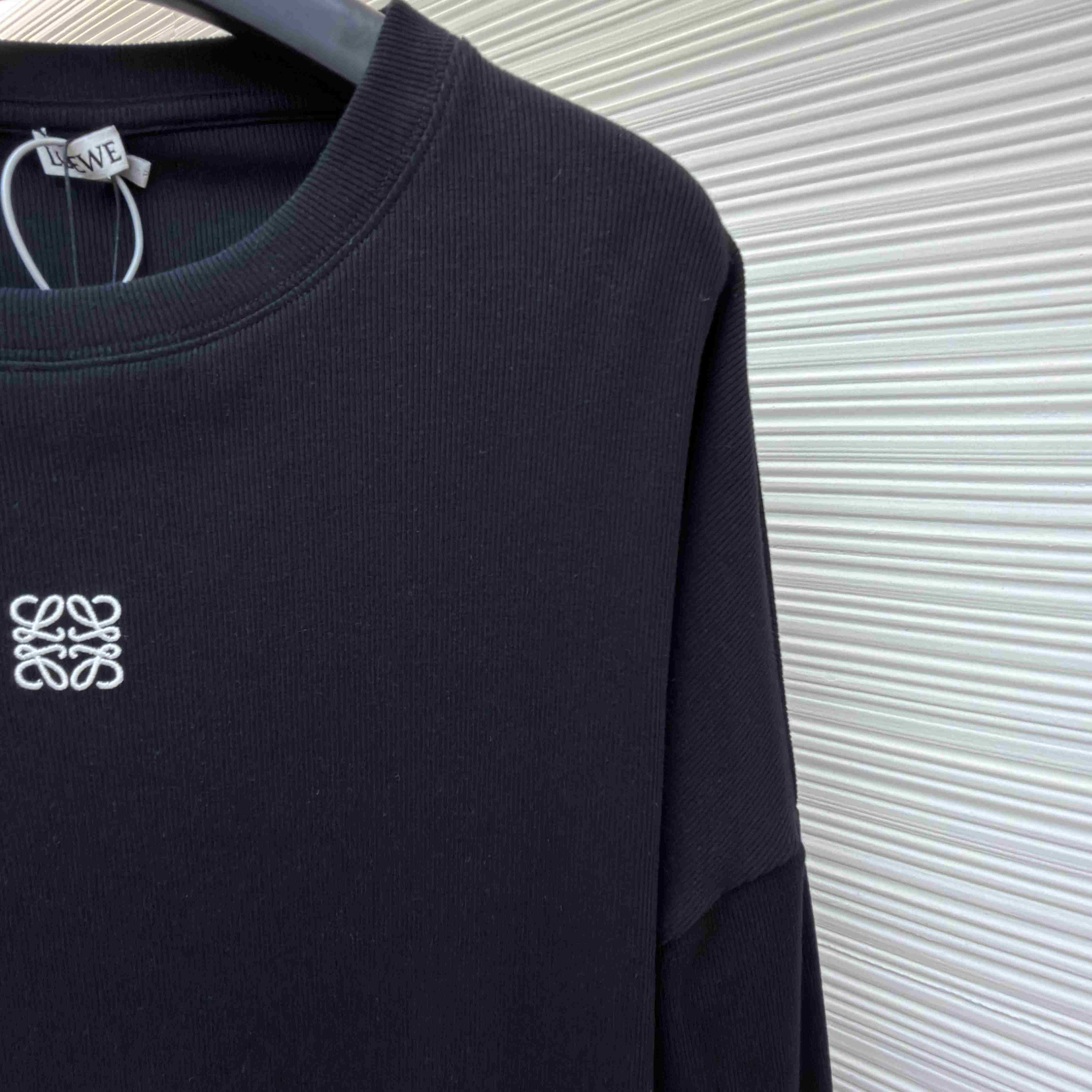 Loewe Oversized Fit Long Sleeve T-shirt In Cotton - DesignerGu