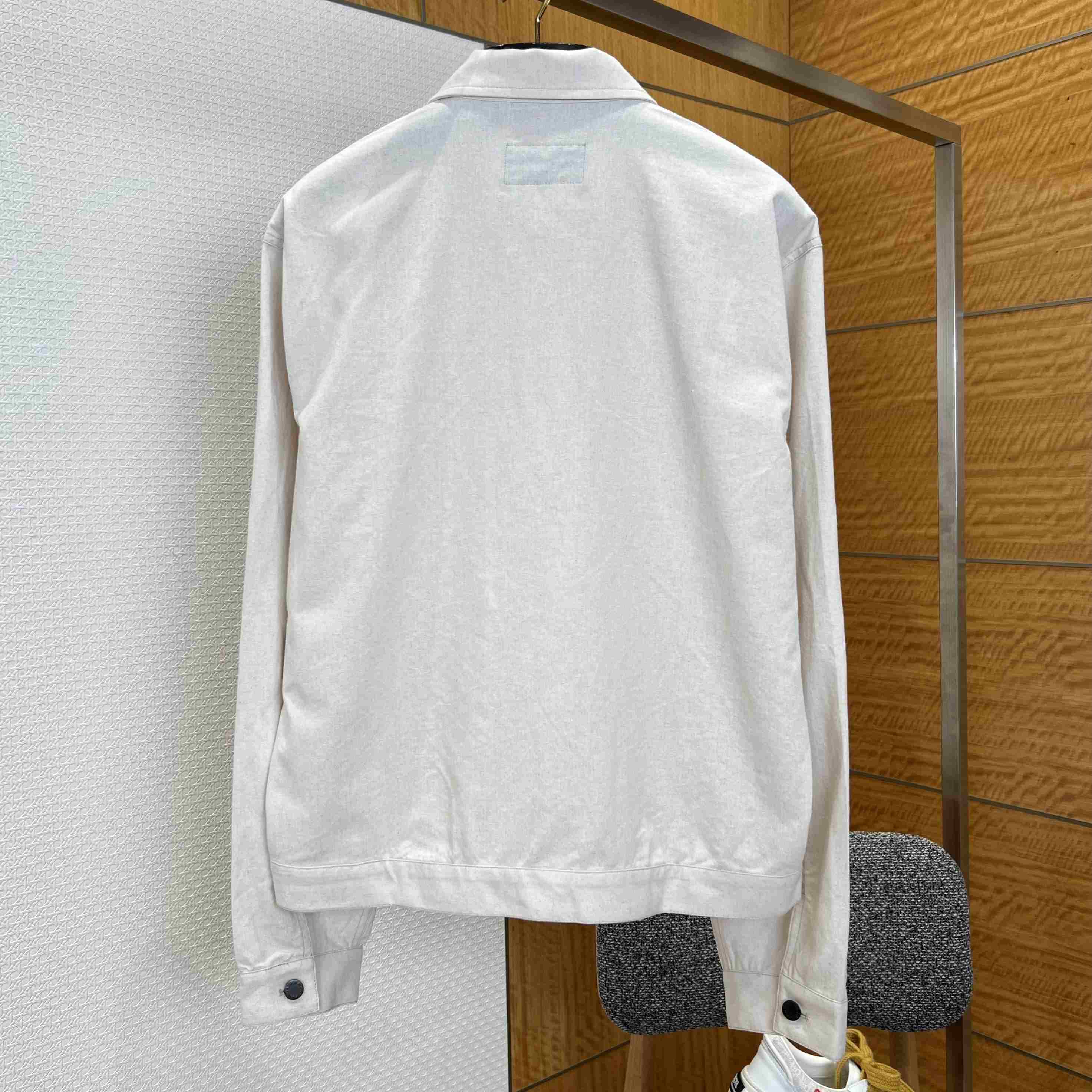 Prada Chambray BlousonJacket - DesignerGu