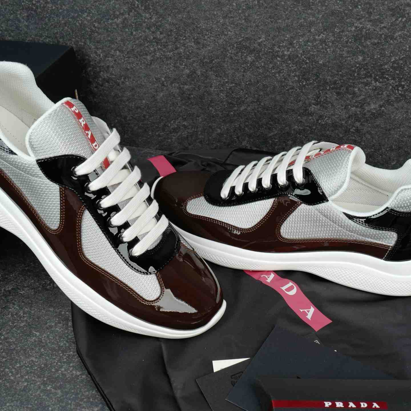 Prada America's Cup Sneakers（upon uk size） - DesignerGu