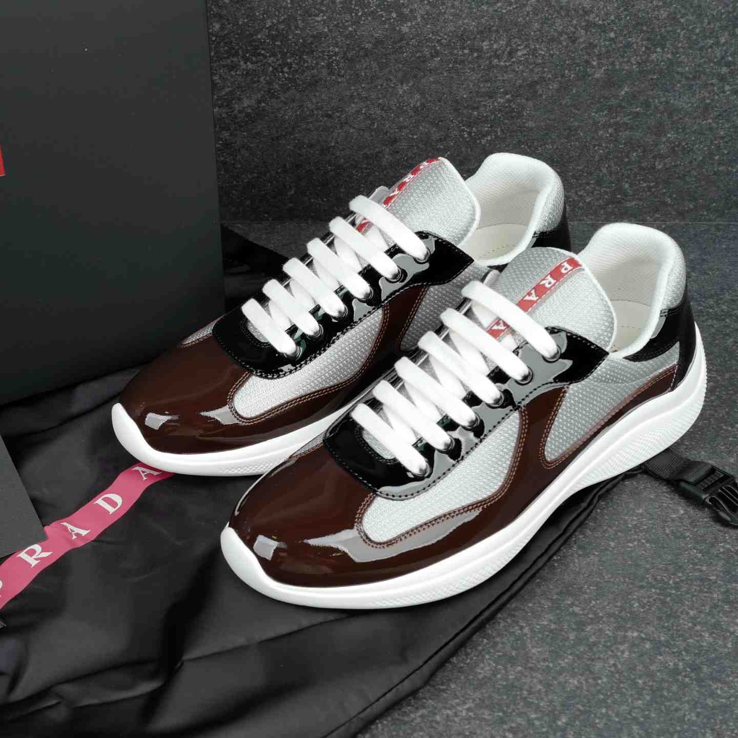 Prada America's Cup Sneakers（upon uk size） - DesignerGu