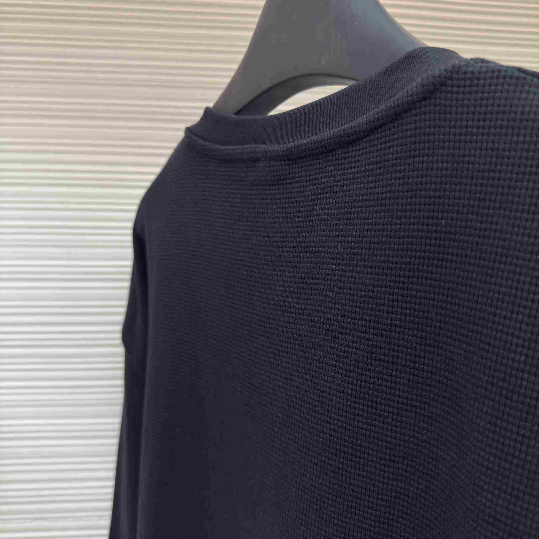 Chrome Hearts Waffle Henley Collar Long Sleeves - DesignerGu