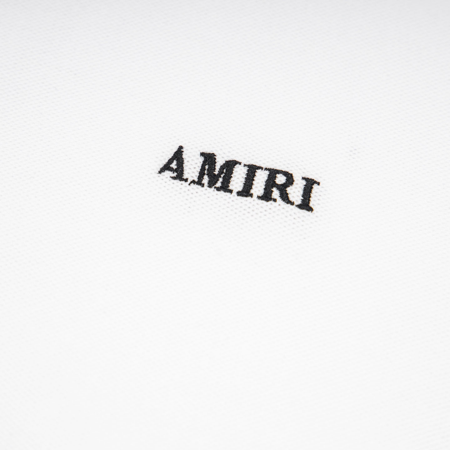 Amiri  Logo Embroidered Polo T-shirt - DesignerGu