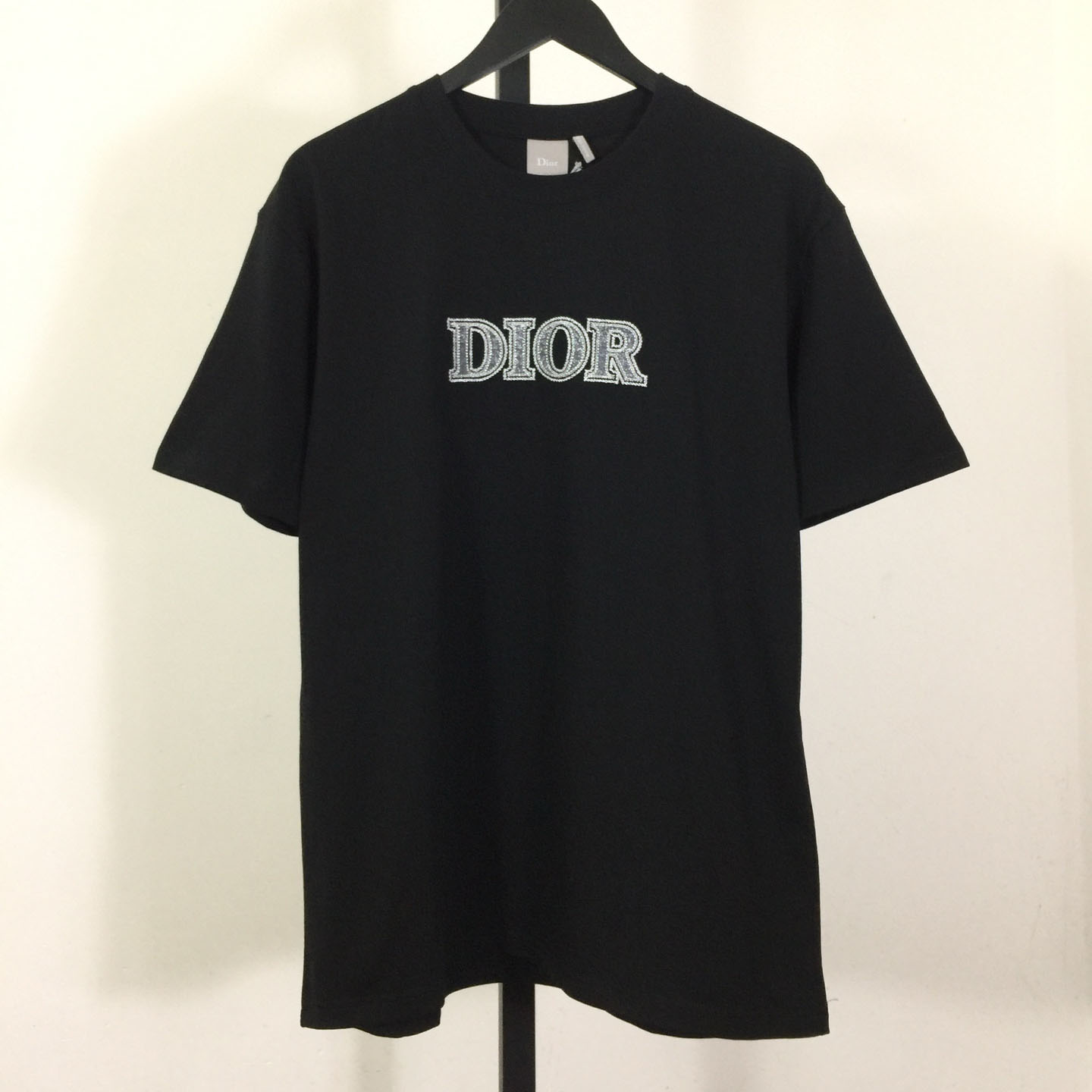 Dior Logo Embroidered Letters  T-shirt - DesignerGu
