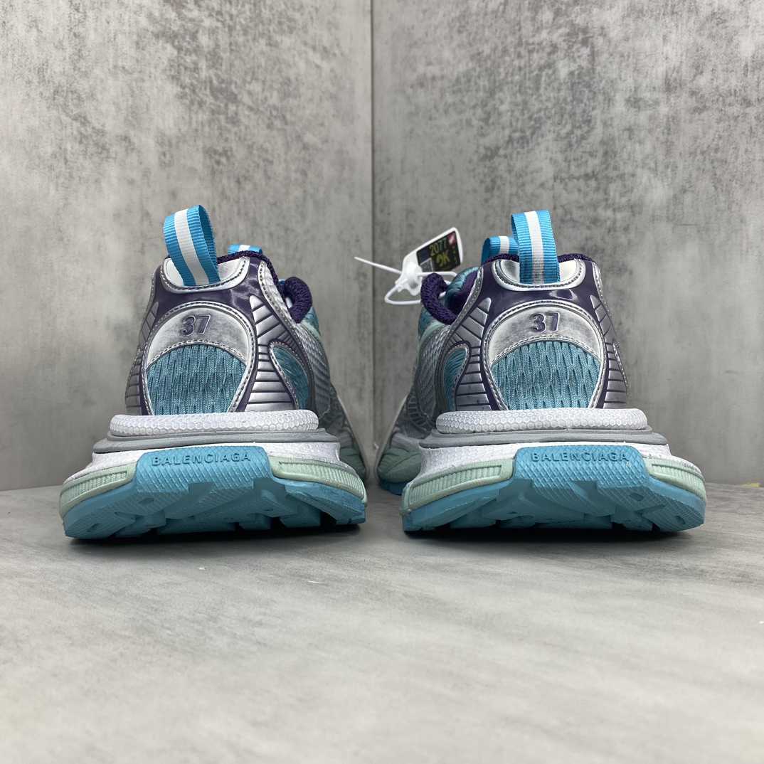  Balenciaga 3XL Sneaker 'Worn-Out - White Light Blue' - DesignerGu