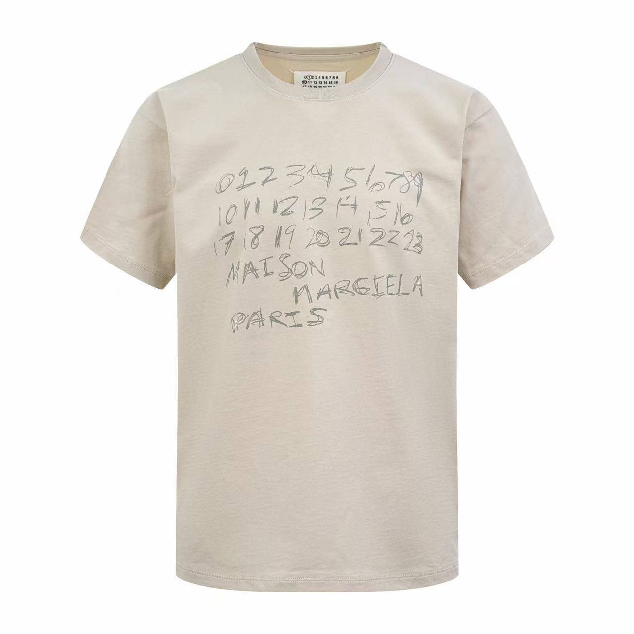 Maison Margiela Numerical Cotton T-shirt - DesignerGu