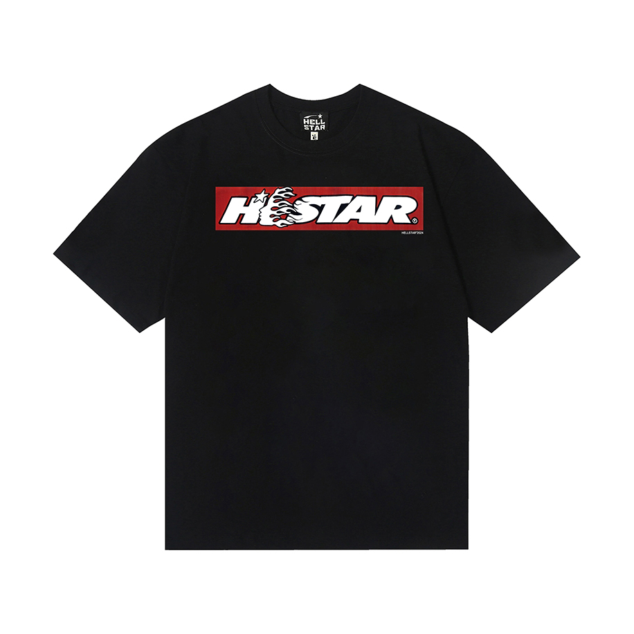 Hellstar Box Logo T-Shirt - DesignerGu