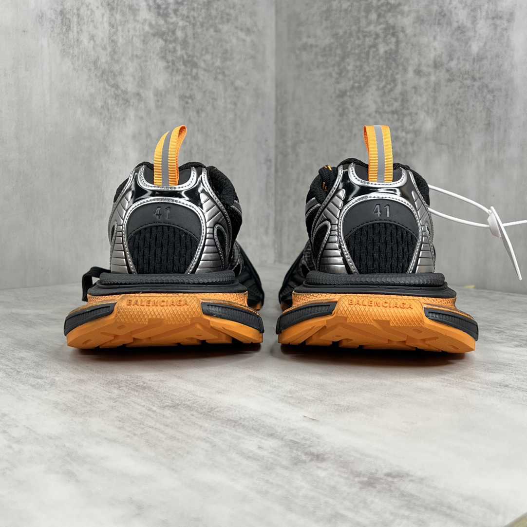 Balenciaga 3XL Distressed Mesh and Rubber Sneakers - DesignerGu