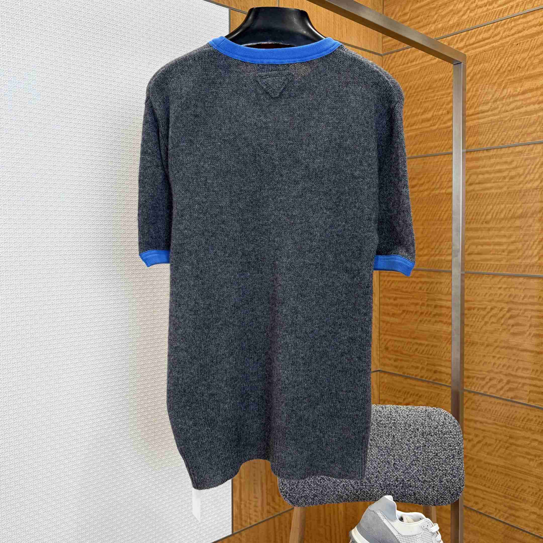 Prada Cashmere Crew-Neck Sweater - DesignerGu