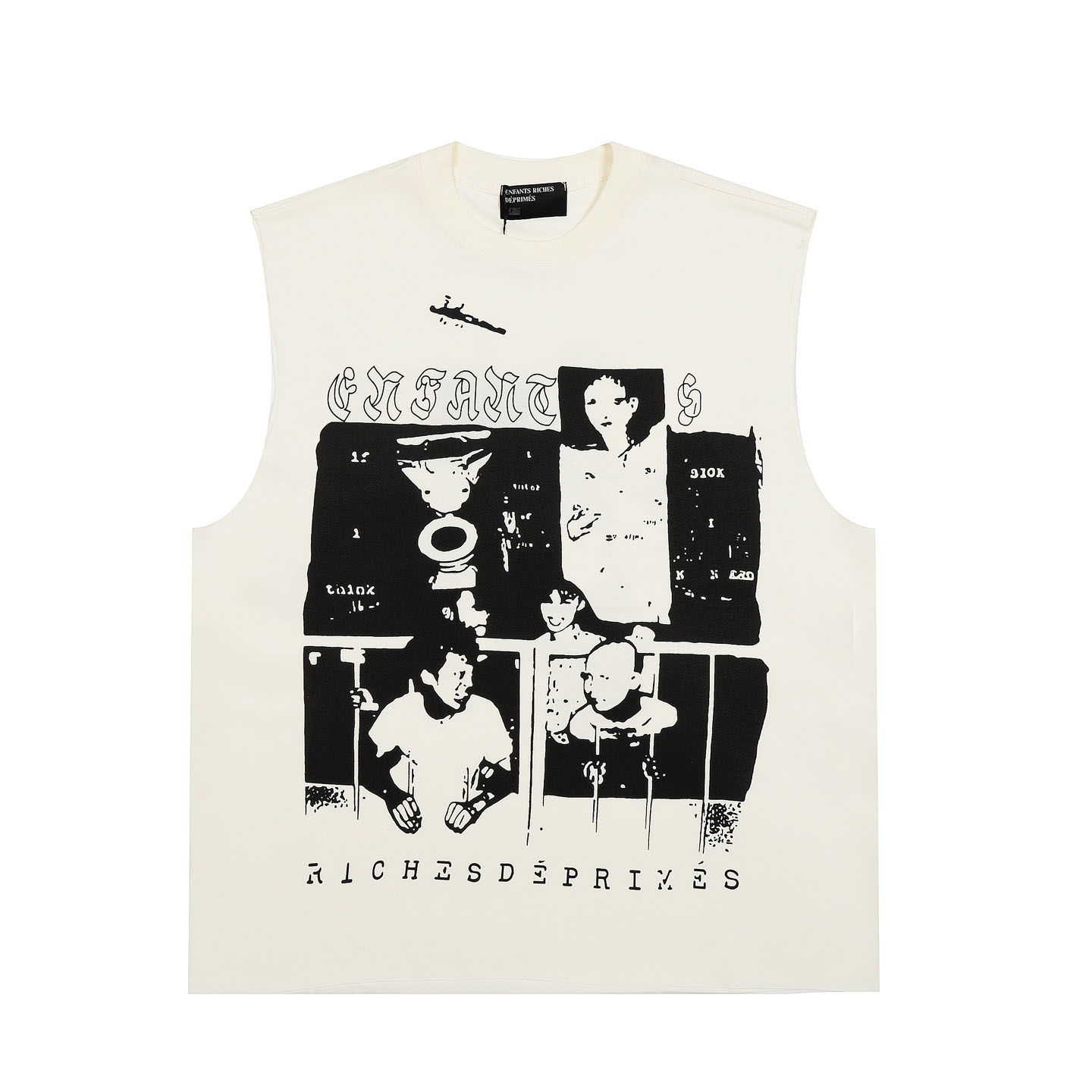 Enfants Riches Déprimés  Endless Blockades Cut Off T-Shirt  - DesignerGu