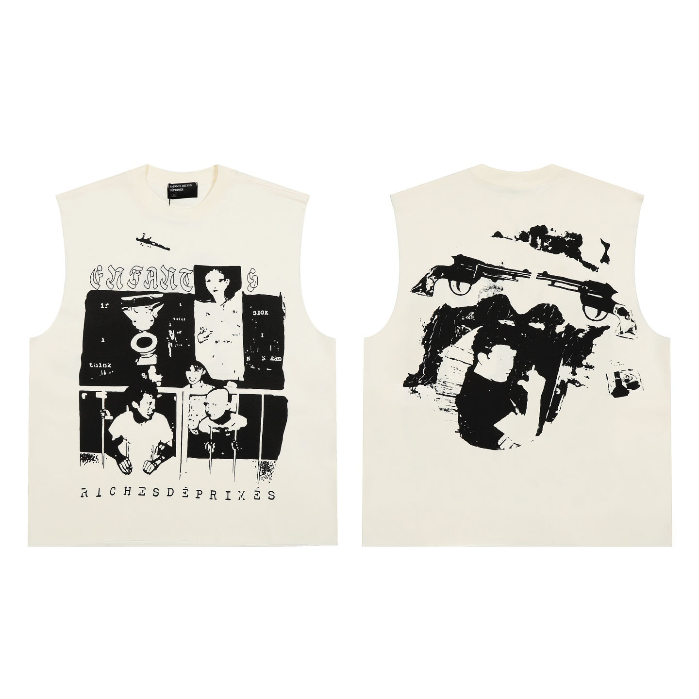 Enfants Riches Déprimés  Endless Blockades Cut Off T-Shirt  - DesignerGu