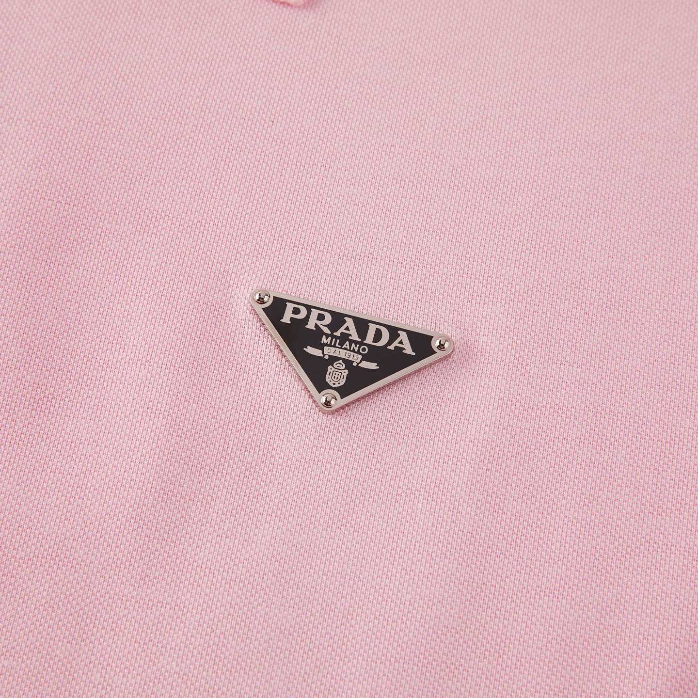 Prada Piqué Polo Shirt - DesignerGu