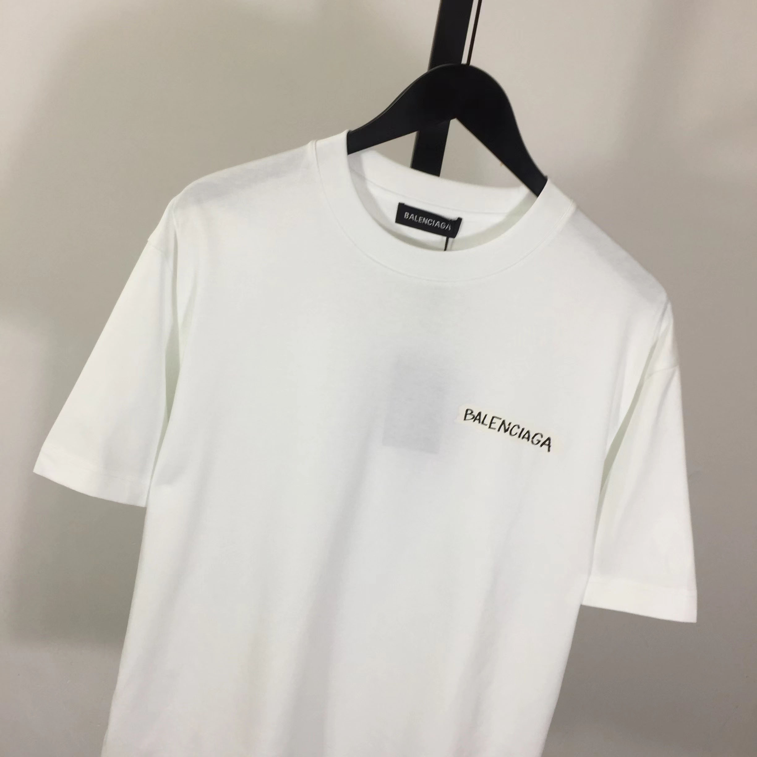 Balenciaga Logo Printed Crewneck T-Shirt - DesignerGu