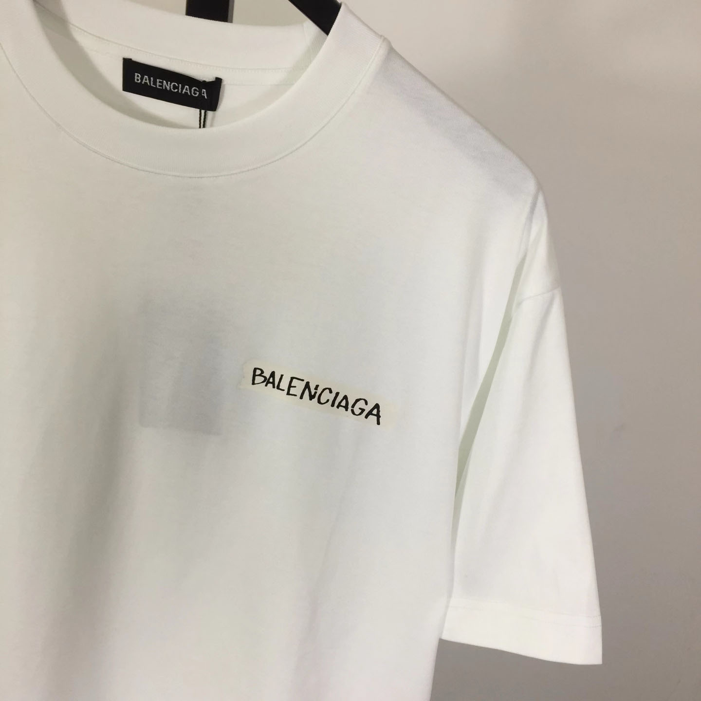 Balenciaga Logo Printed Crewneck T-Shirt - DesignerGu